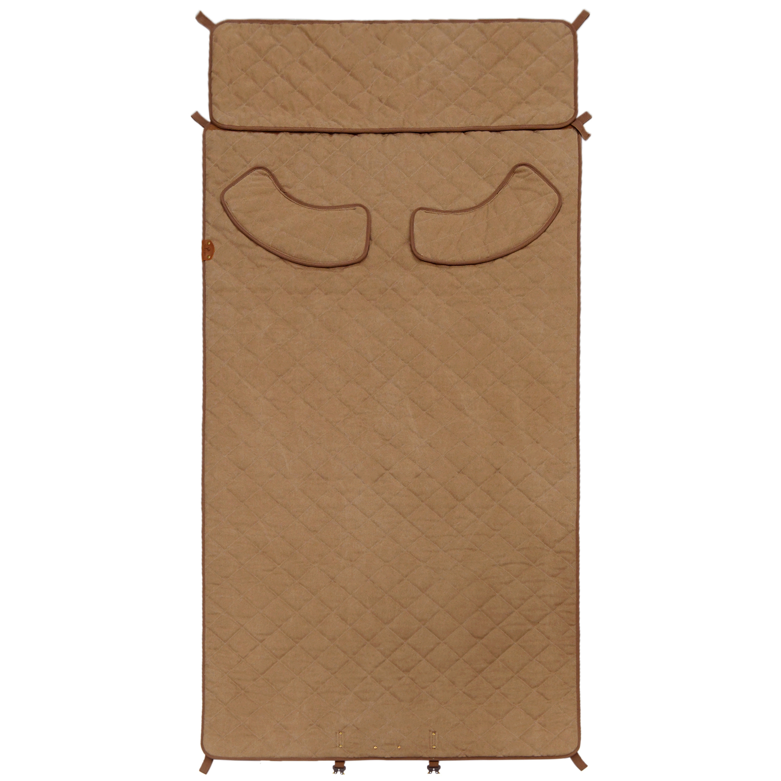 Padded Waxed Canvas Shooting Mat, 91"x41"Extra Large Rollout Mat Prone