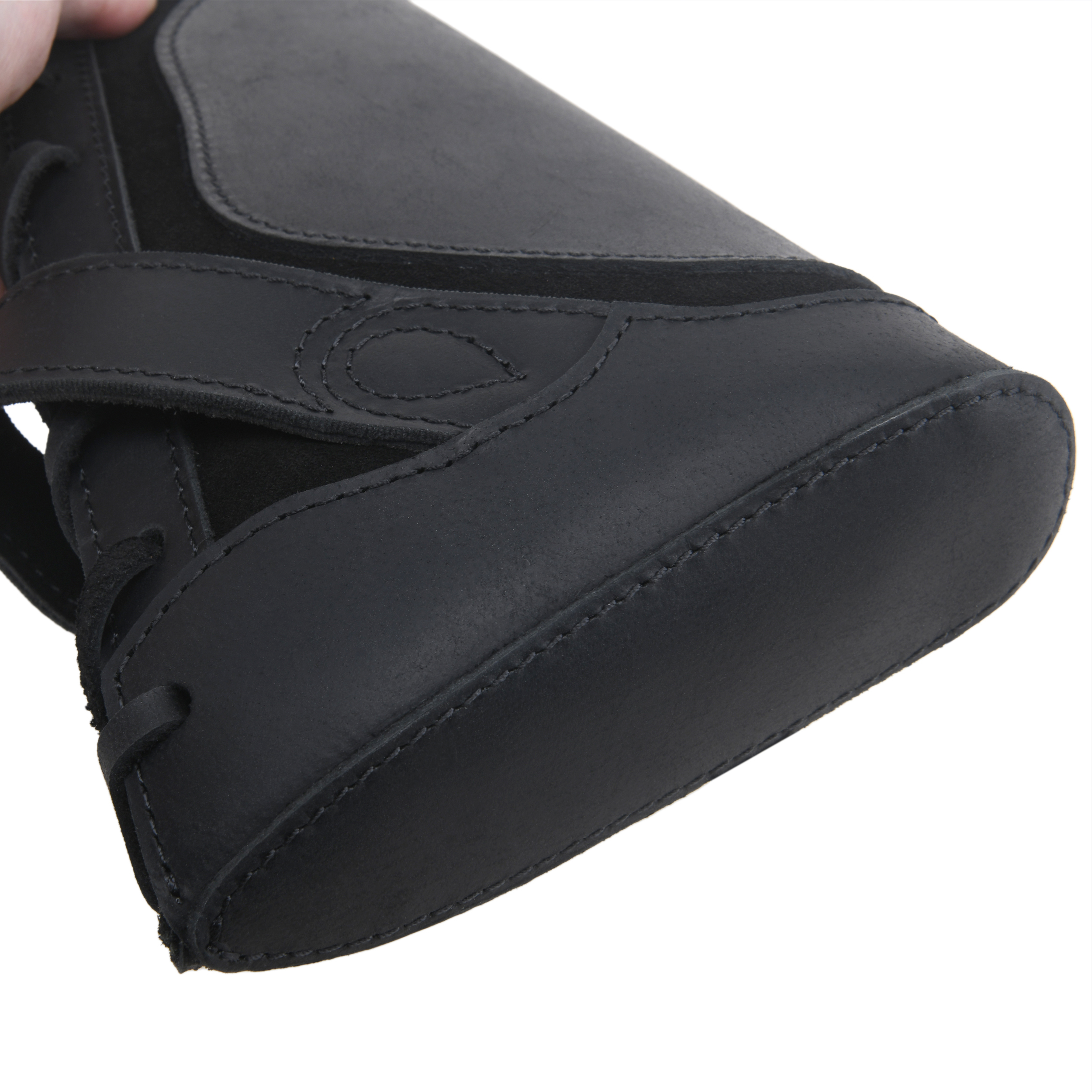 Full Leather Rifle No Drill Need Buttstock Rifle Gun Holster for .30-30.45-70.22