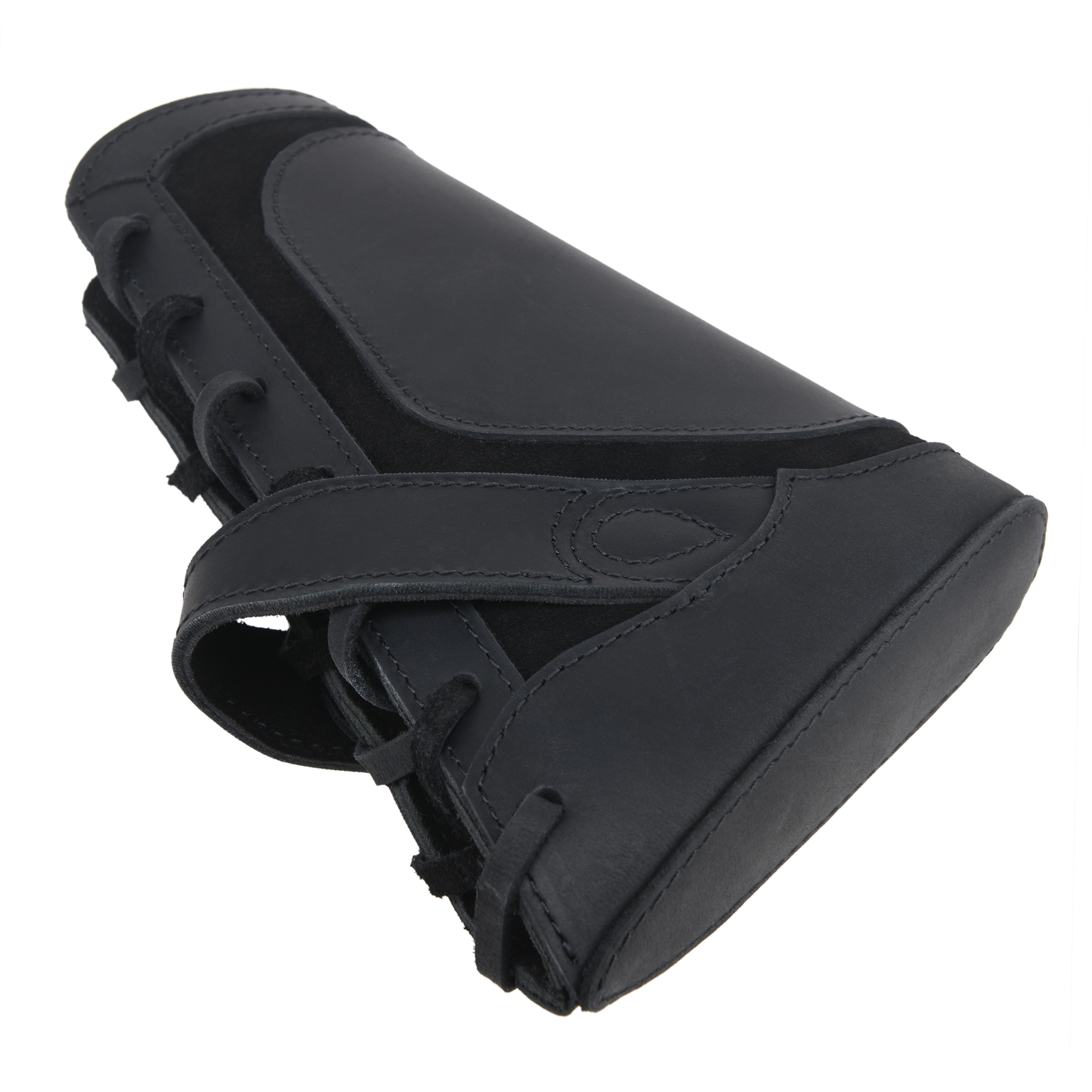 Full Leather Rifle No Drill Need Buttstock Rifle Gun Holster for .30-30.45-70.22