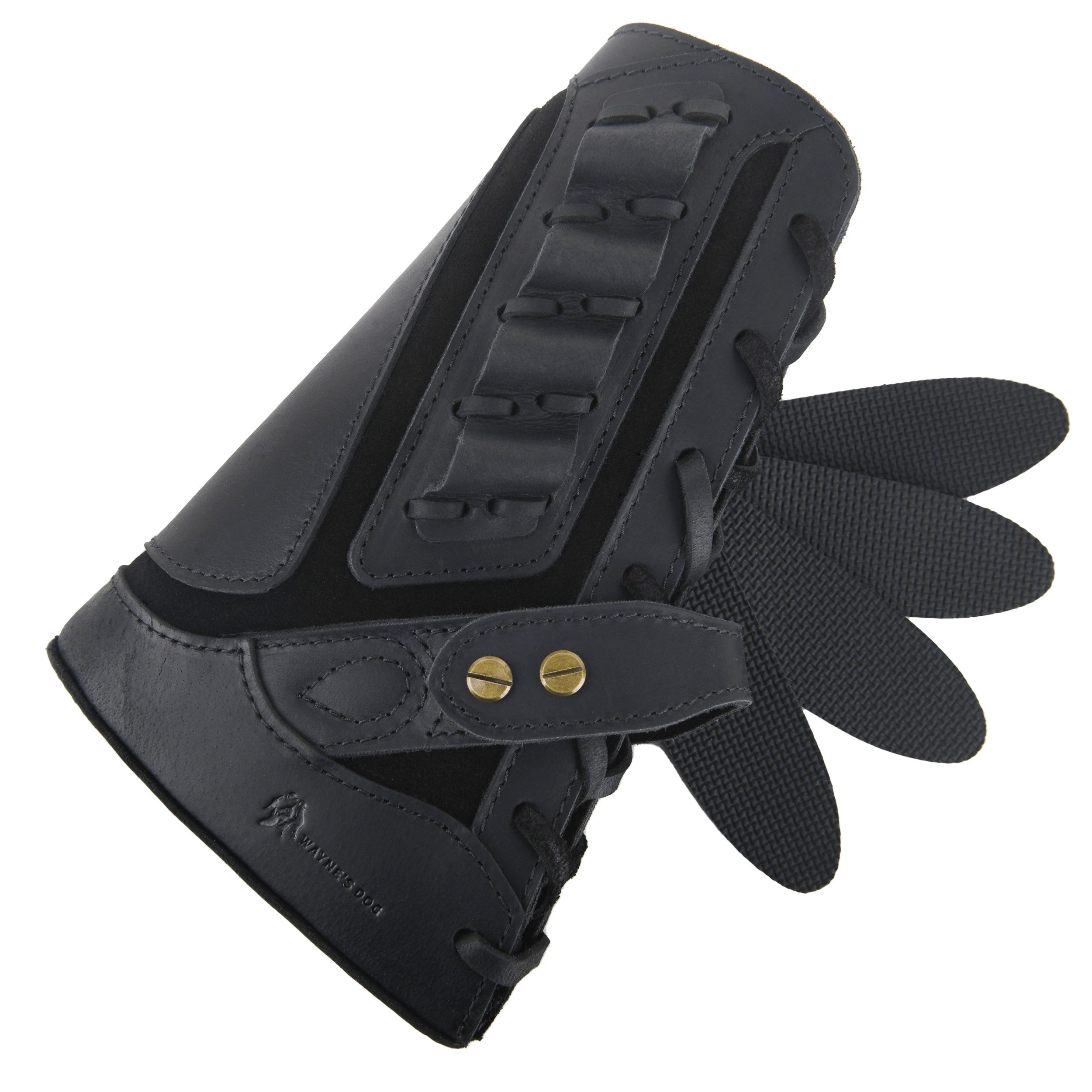 Full Leather Rifle No Drill Need Buttstock Rifle Gun Holster for .30-30.45-70.22