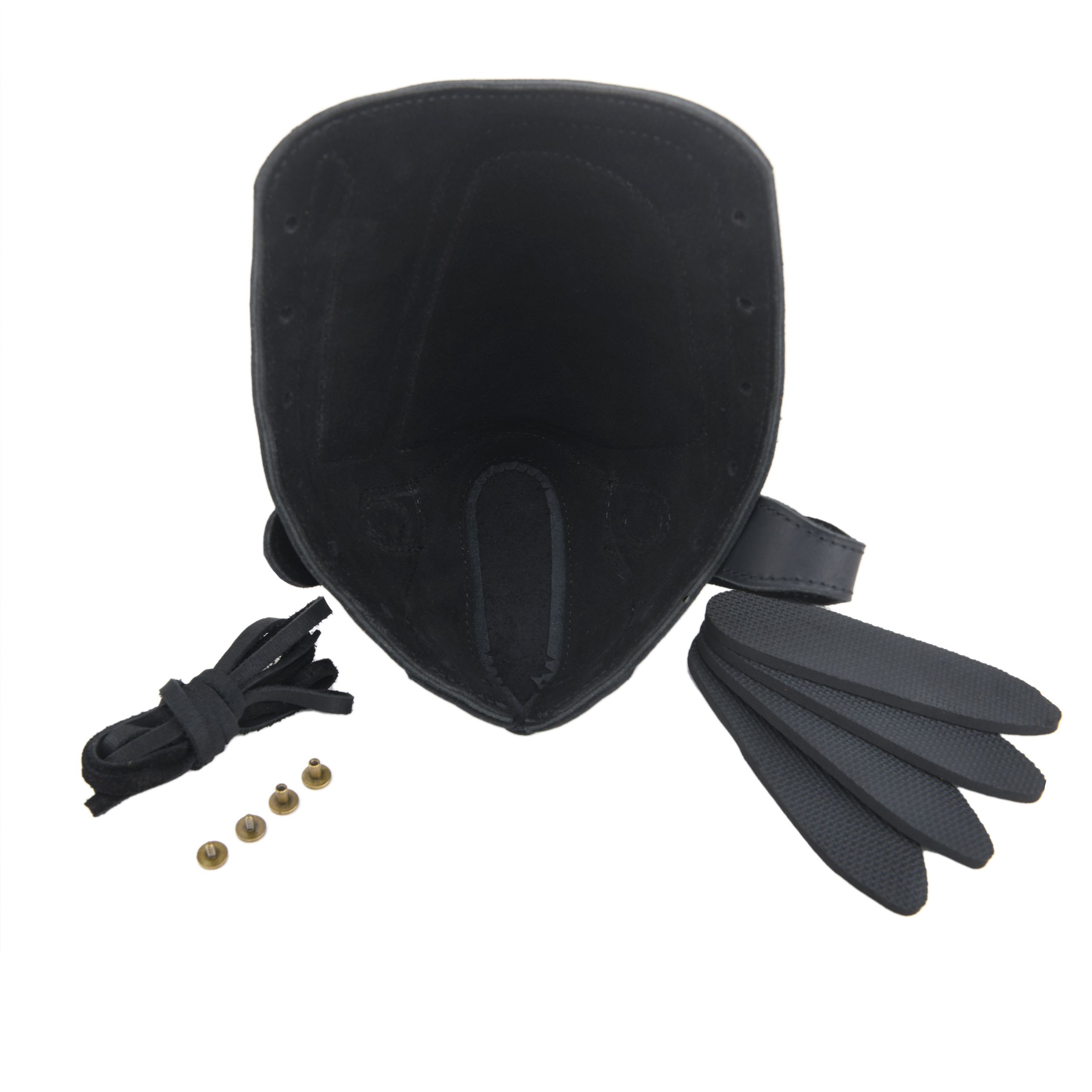 Full Leather Rifle No Drill Need Buttstock Rifle Gun Holster for .30-30.45-70.22