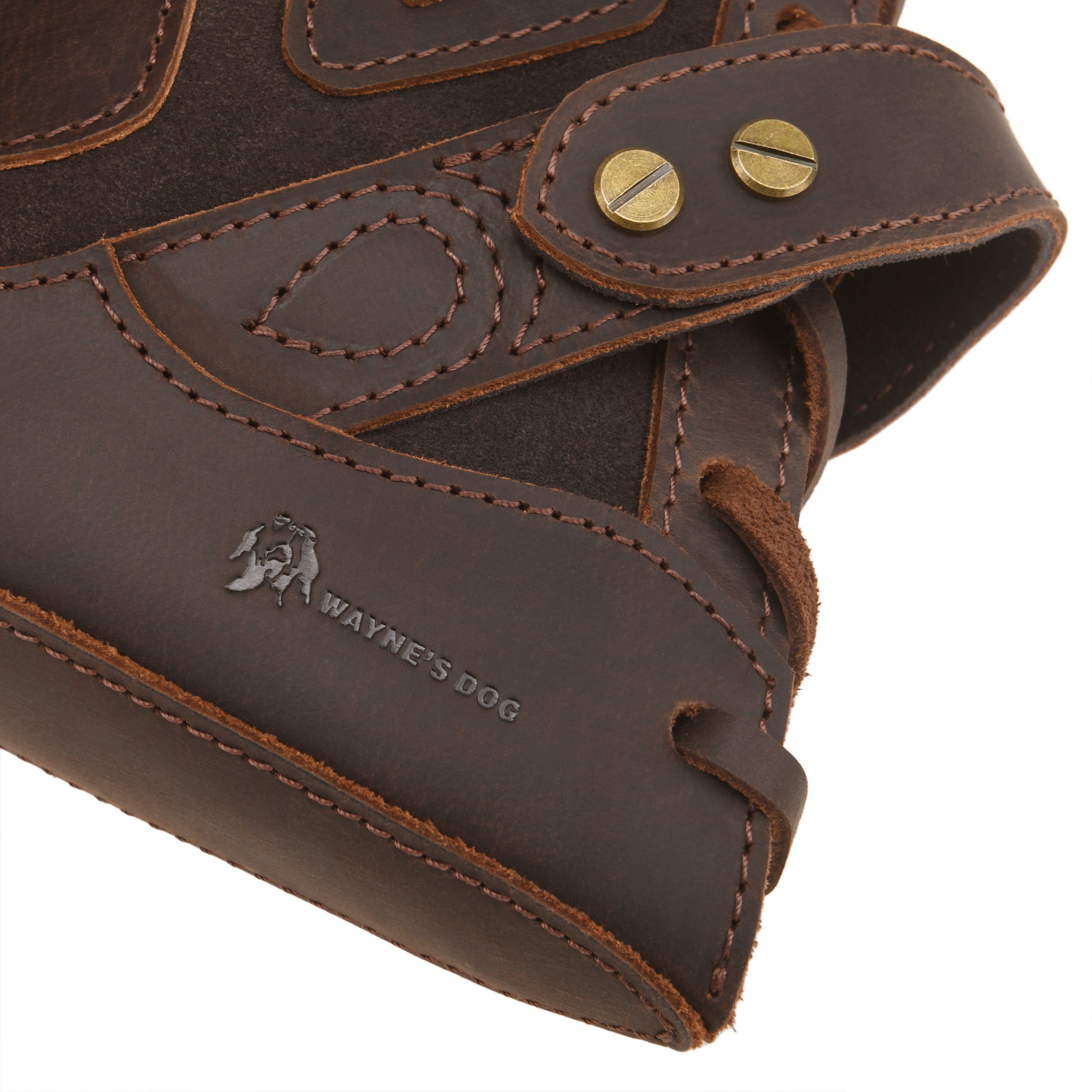 Full Leather Rifle No Drill Need Buttstock Rifle Gun Holster for .30-30.45-70.22