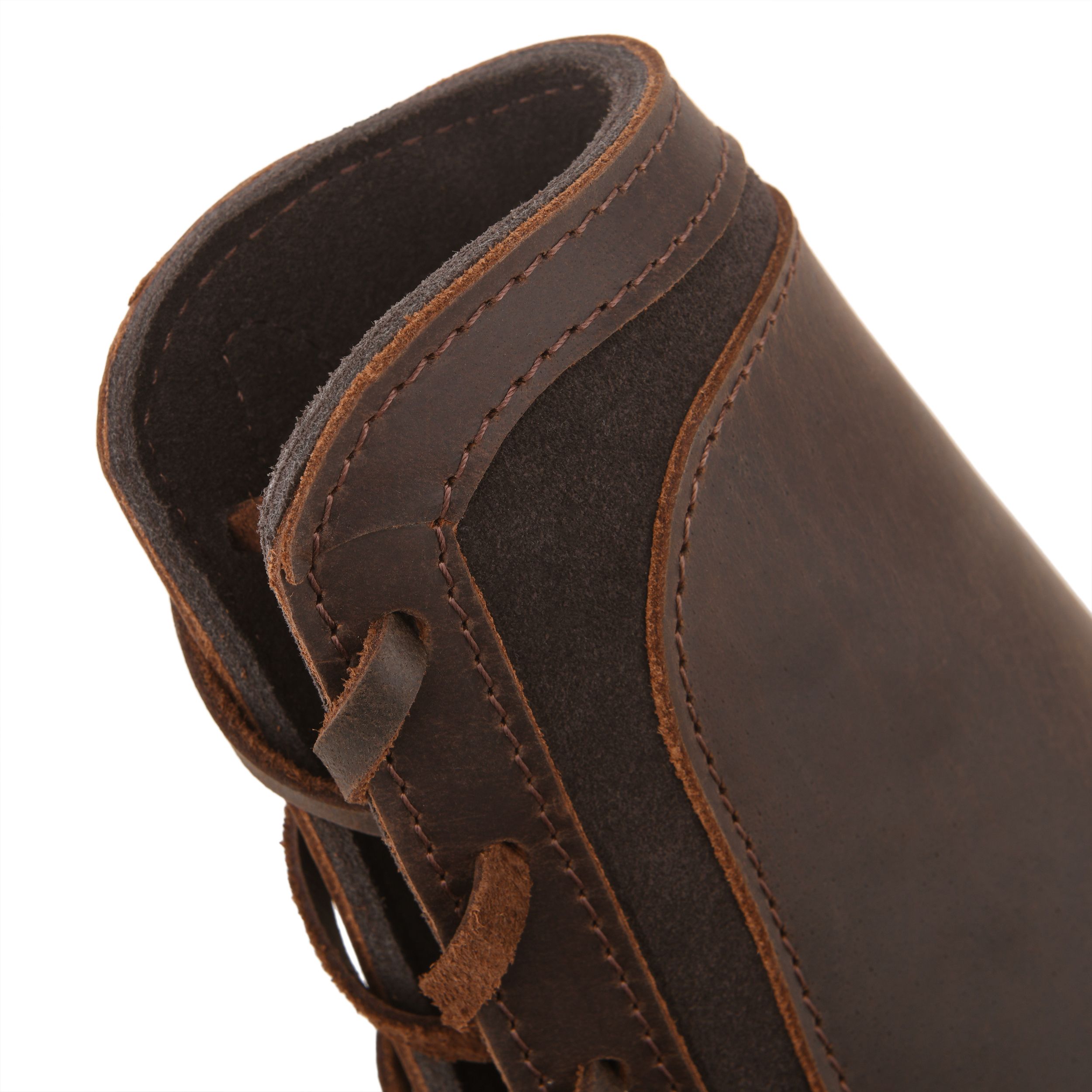 Full Leather Rifle No Drill Need Buttstock Rifle Gun Holster for .30-30.45-70.22