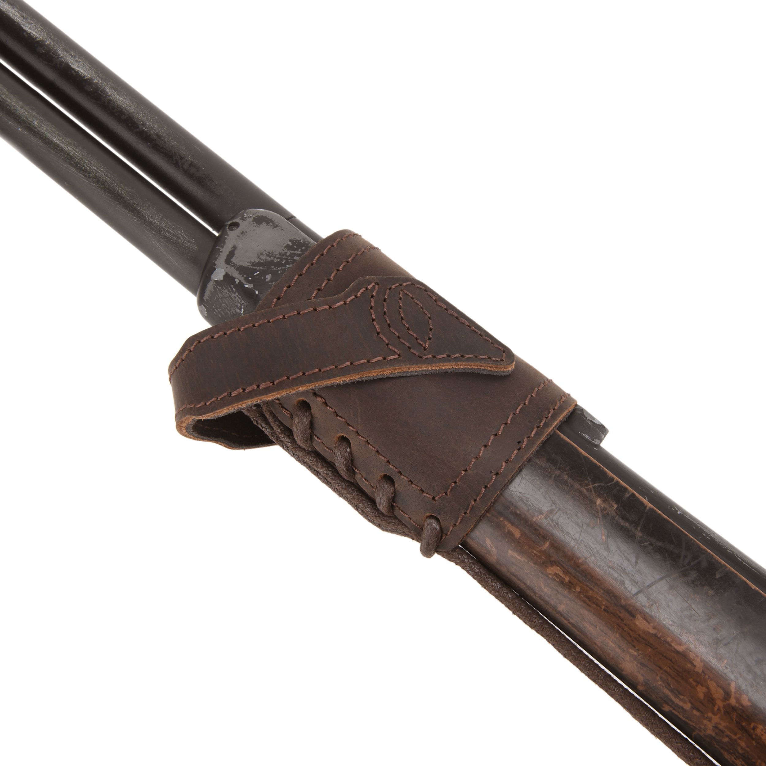 Leather Gun Barrel Mount,Rifle No Drill Sling Mount, No Swivels Need