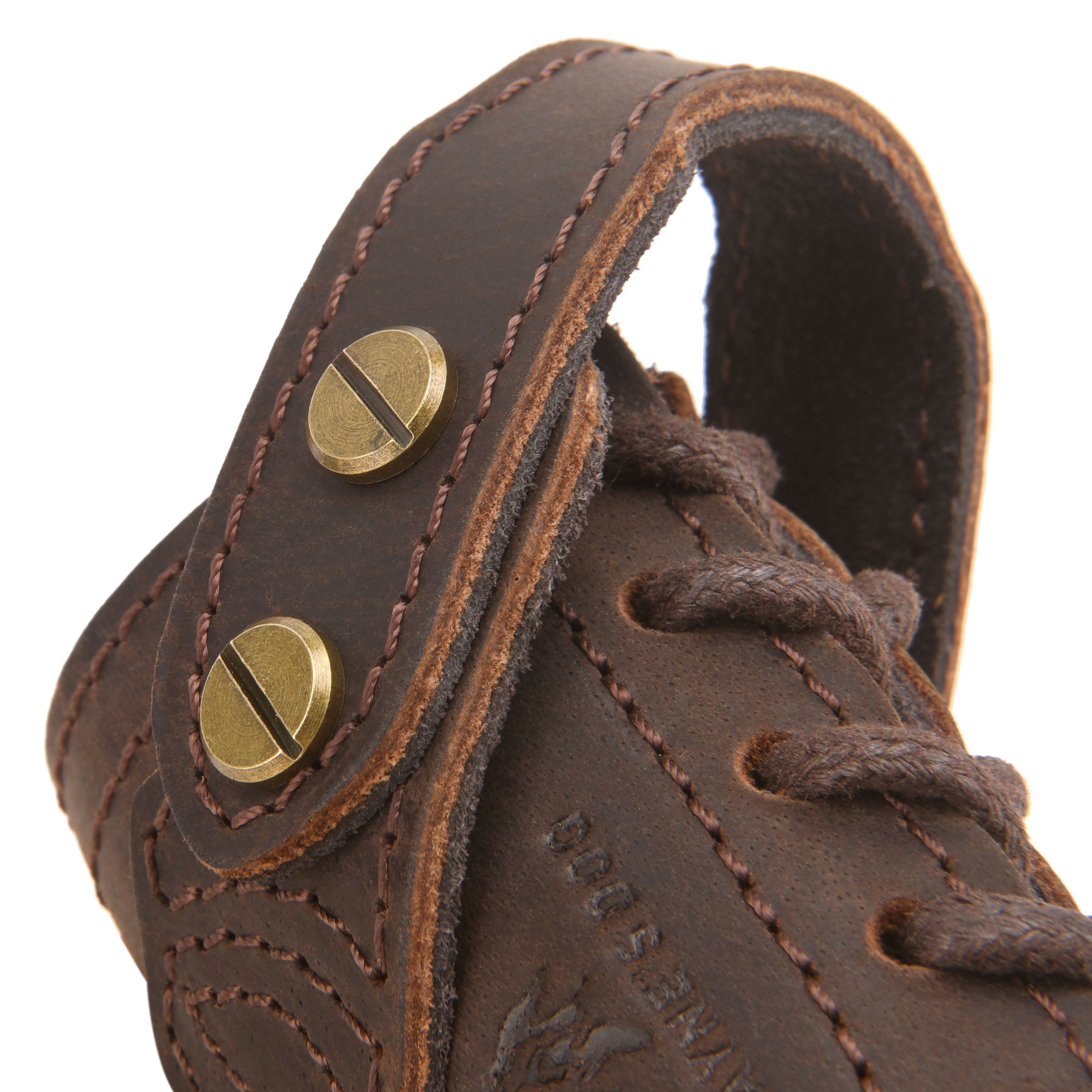 Leather Gun Barrel Mount,Rifle No Drill Sling Mount, No Swivels Need