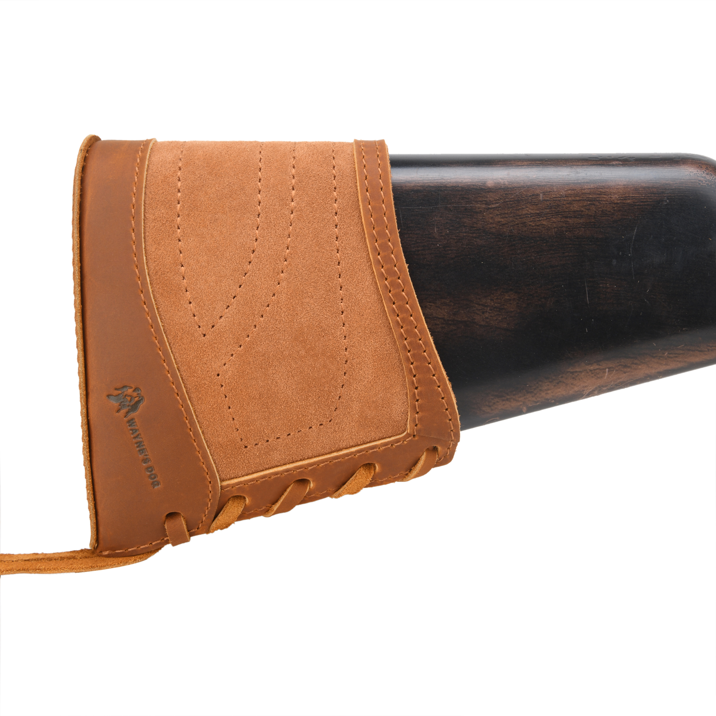 Slip On Recoil Pads for Rifles Shotguns, Adjustable Leather Gun Stock