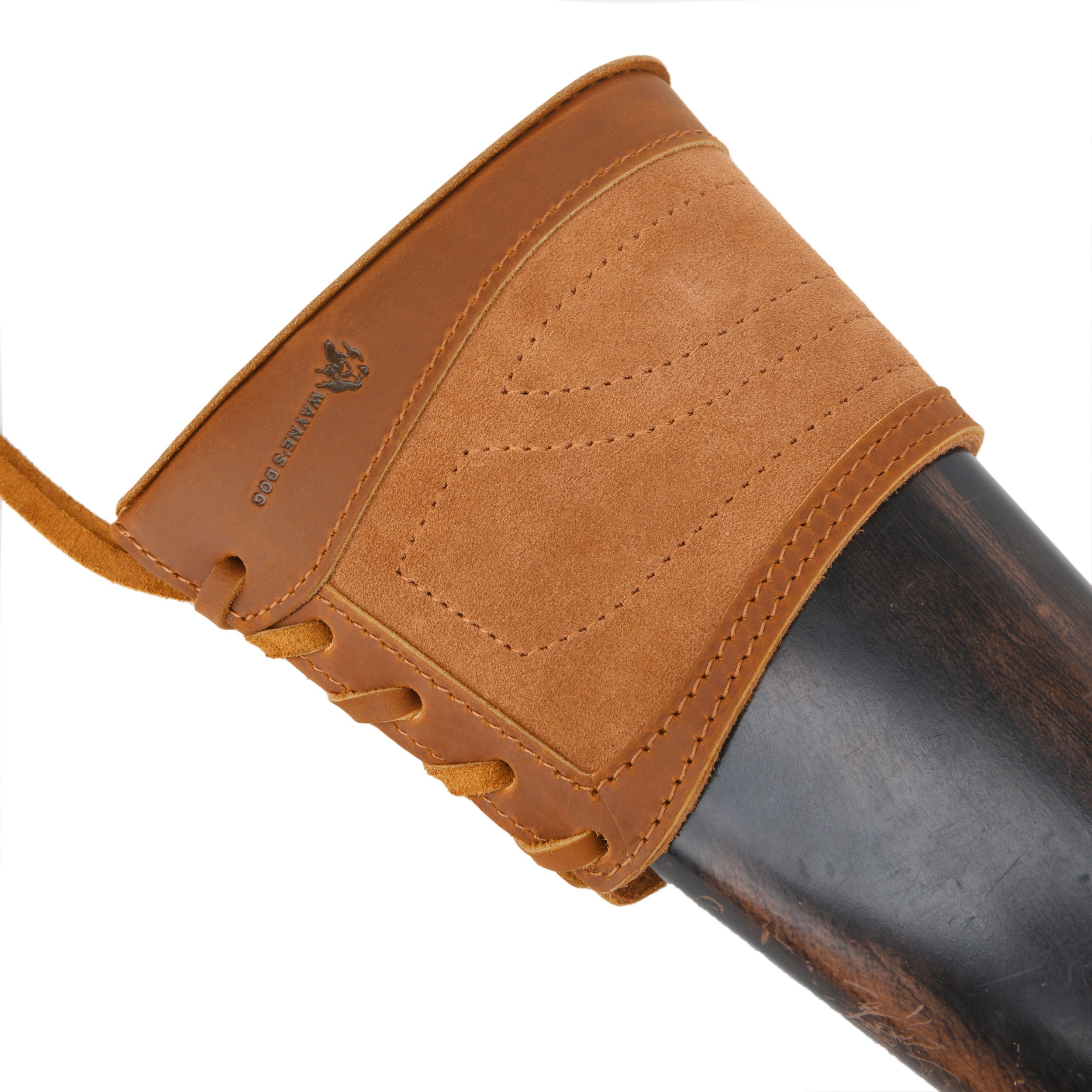 Slip On Recoil Pads for Rifles Shotguns, Adjustable Leather Gun Stock