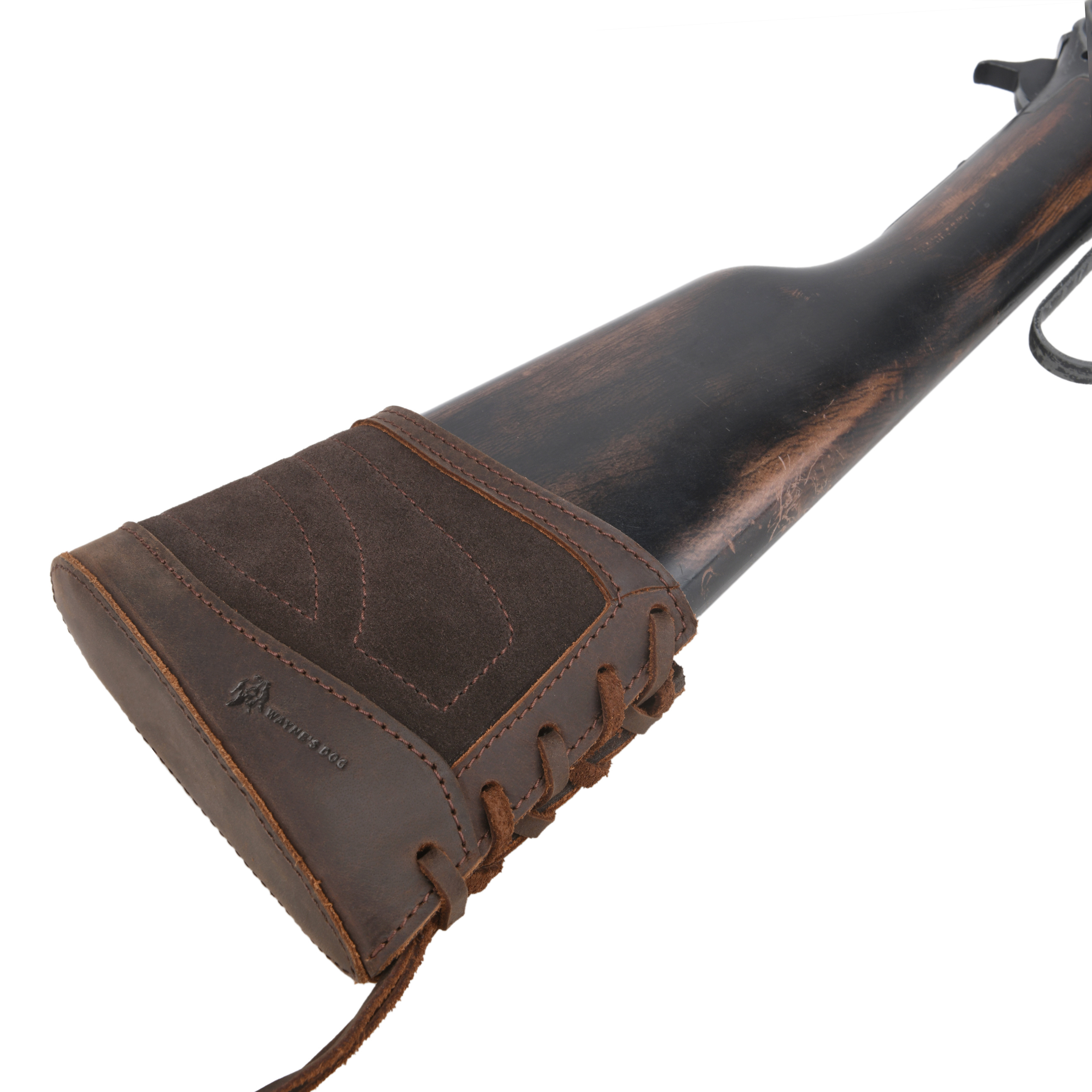 Slip On Recoil Pads for Rifles Shotguns, Adjustable Leather Gun Stock