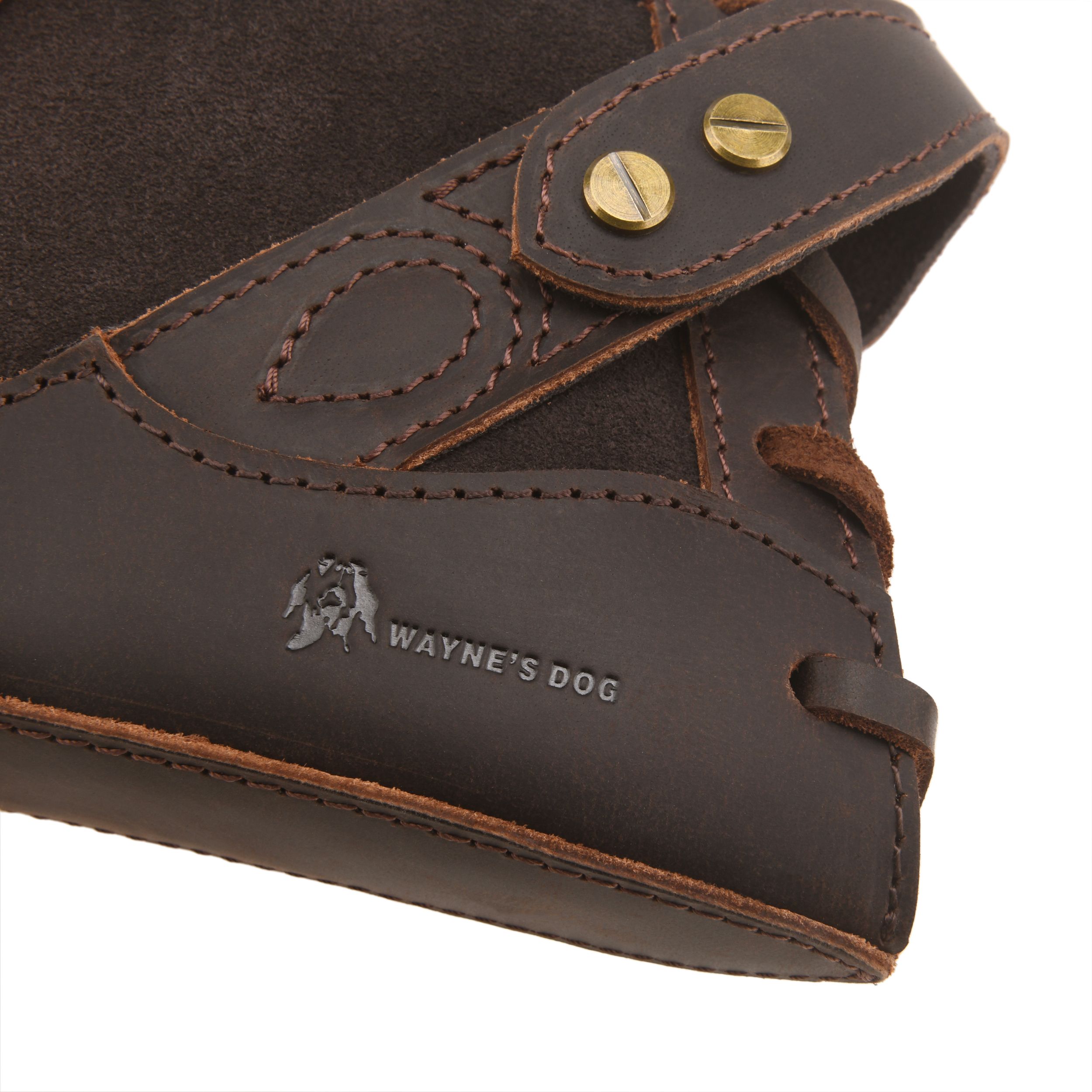 No Drill Soft Leather Rifle Recoil Pad and Shotgun Butt Stock Holster