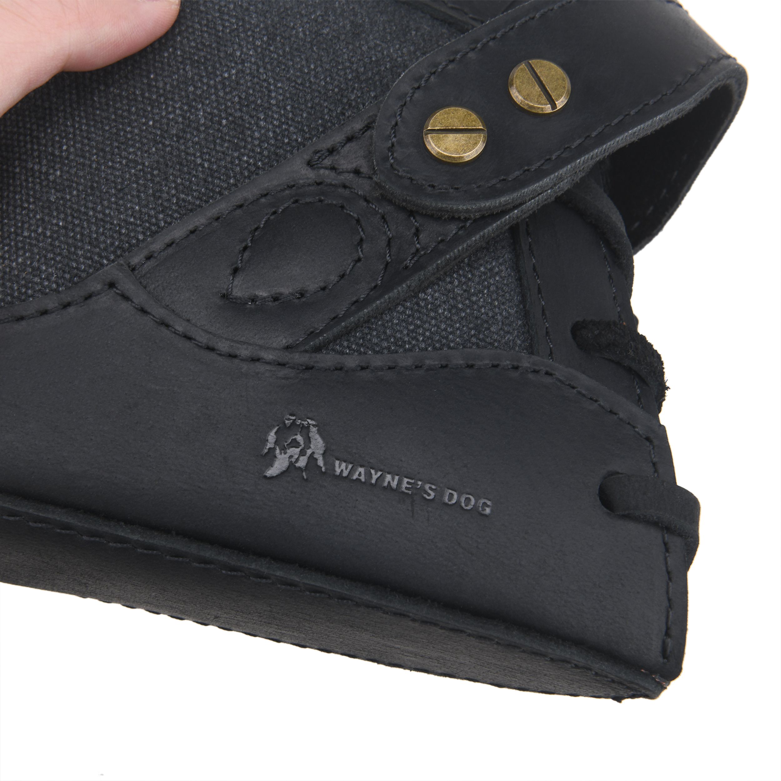 Canvas Leather Gun Buttstock Recoil Pad for Shotgun and Rifle No-Drill