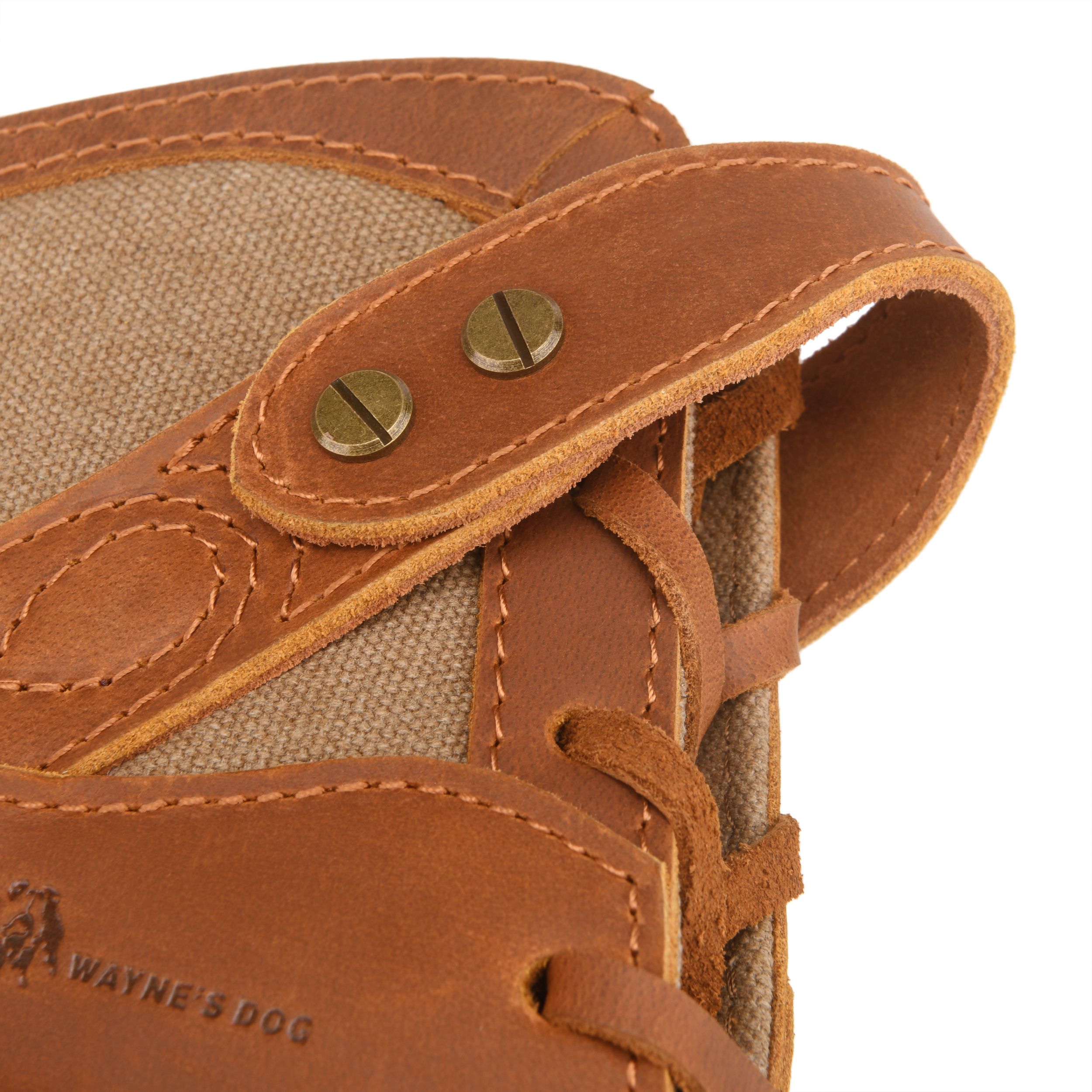 Canvas Leather Gun Buttstock Recoil Pad for Shotgun and Rifle No-Drill