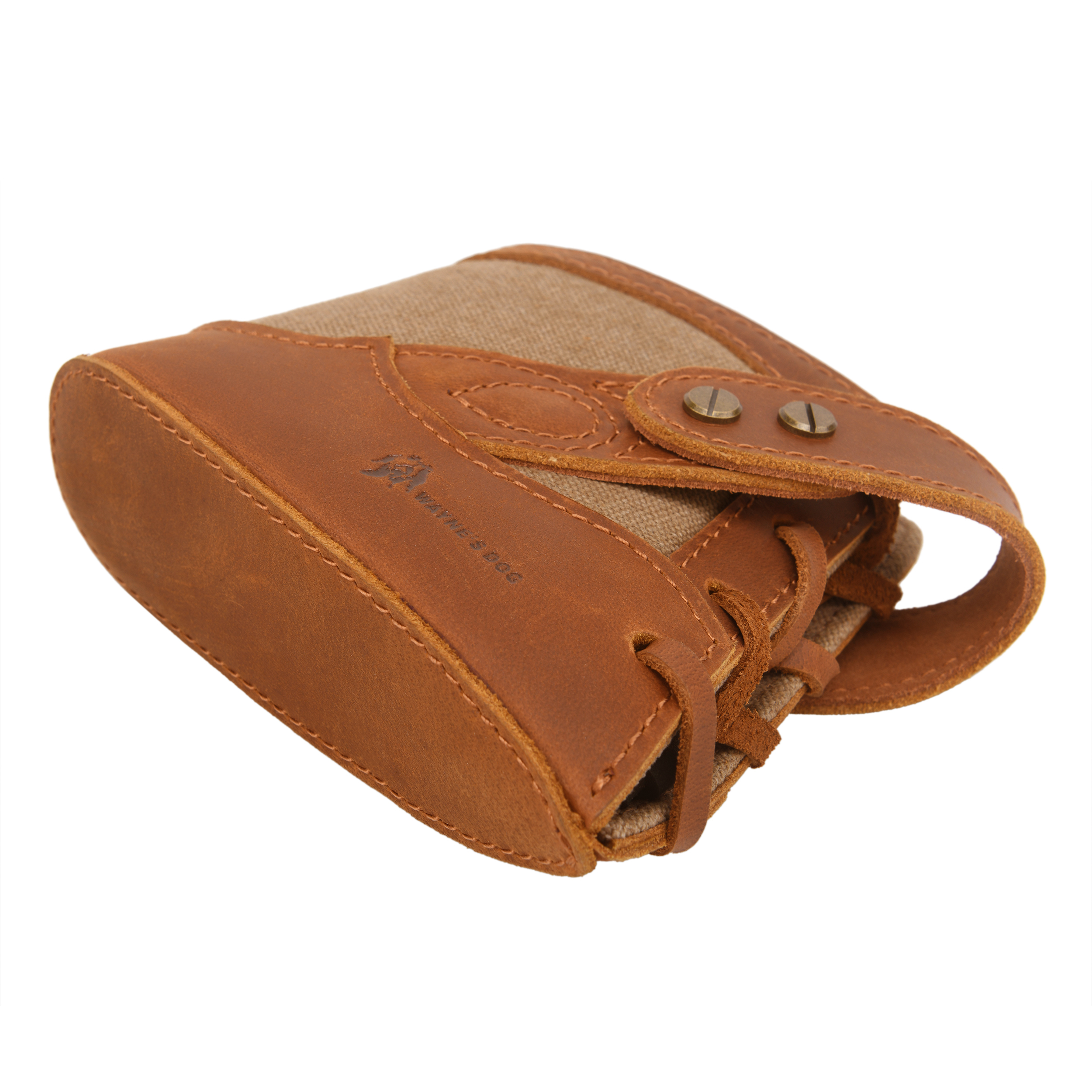 Canvas Leather Gun Buttstock Recoil Pad for Shotgun and Rifle No-Drill