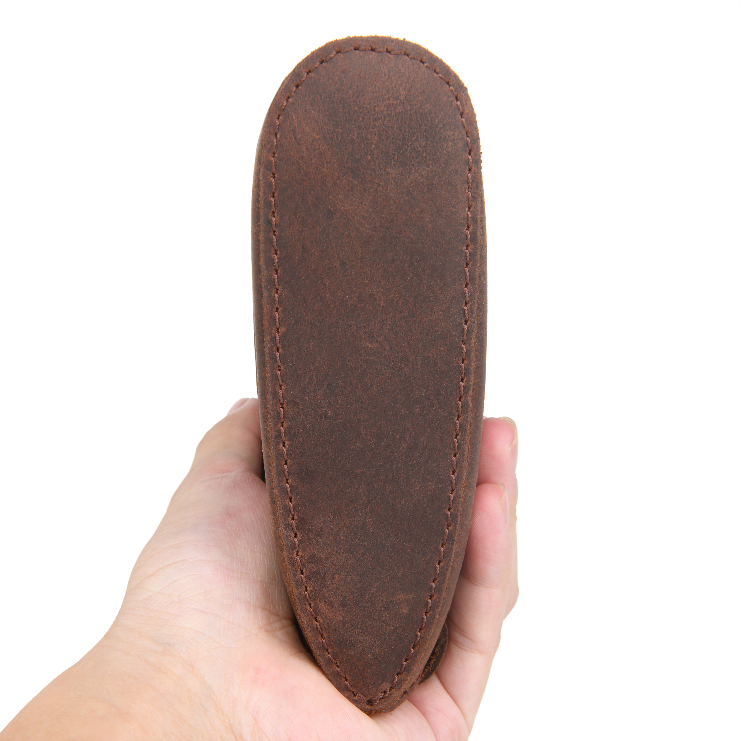 Canvas Leather Gun Buttstock Recoil Pad for Shotgun and Rifle No-Drill