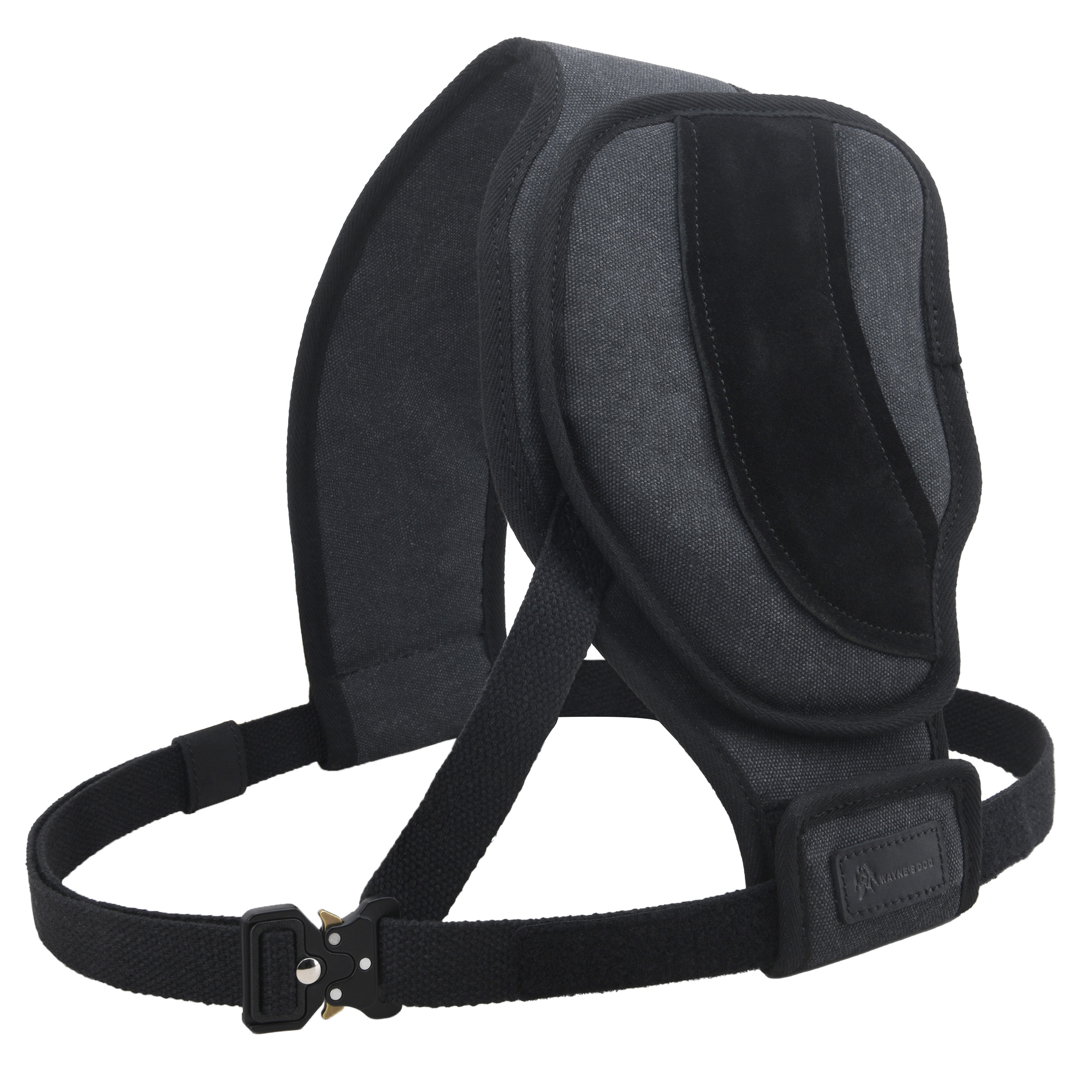 Shooting Recoil Field Shield, Suede Leather Canvas Shoulder Recoil Pad