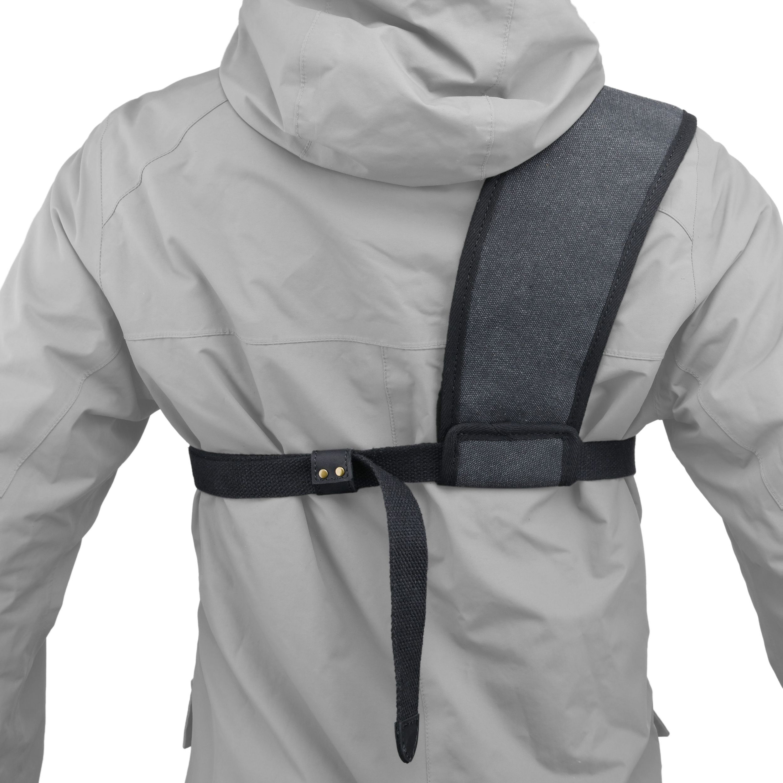 Shooting Recoil Field Shield, Suede Leather Canvas Shoulder Recoil Pad