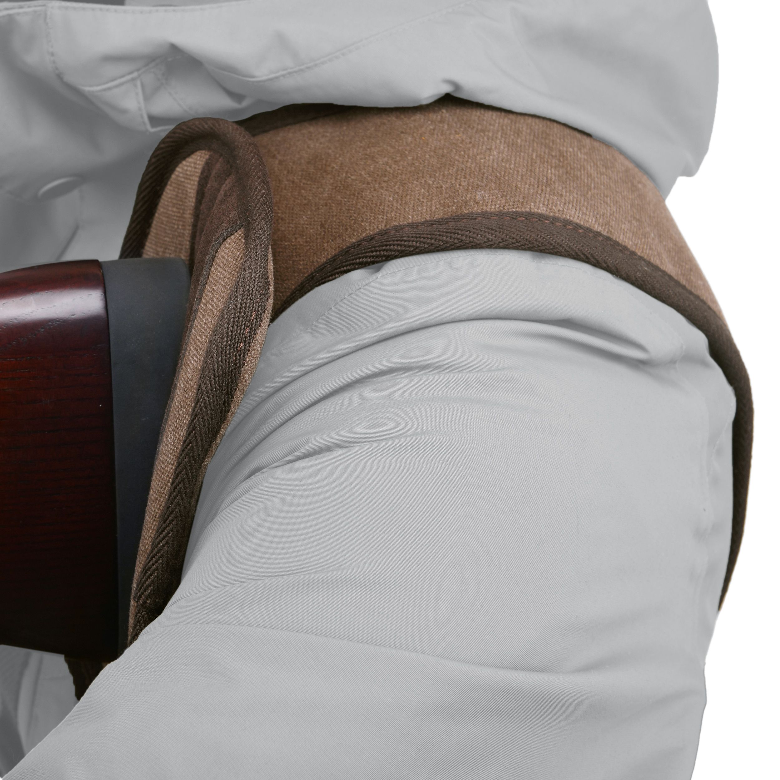 Shooting Recoil Field Shield, Suede Leather Canvas Shoulder Recoil Pad