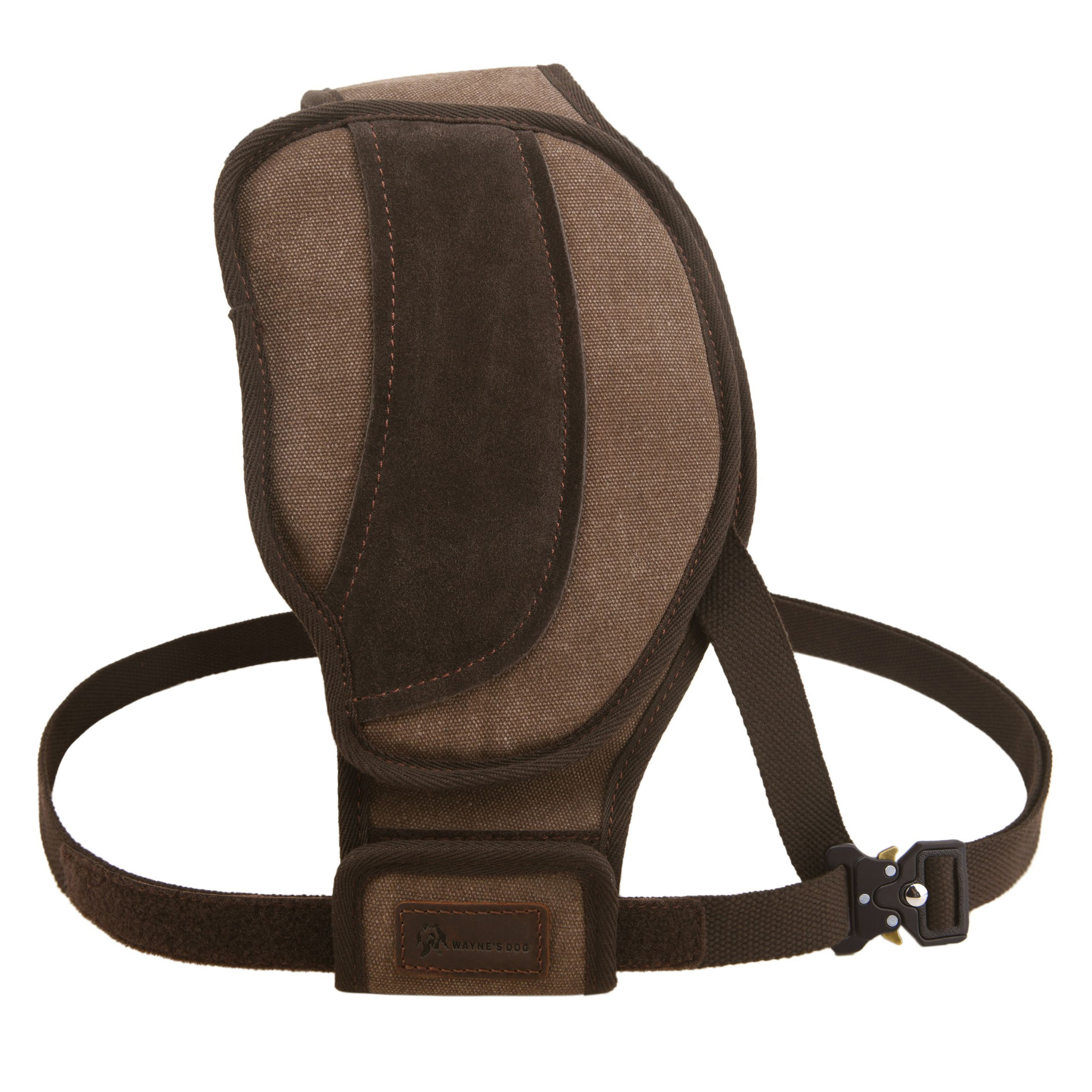 Shooting Recoil Field Shield, Suede Leather Canvas Shoulder Recoil Pad