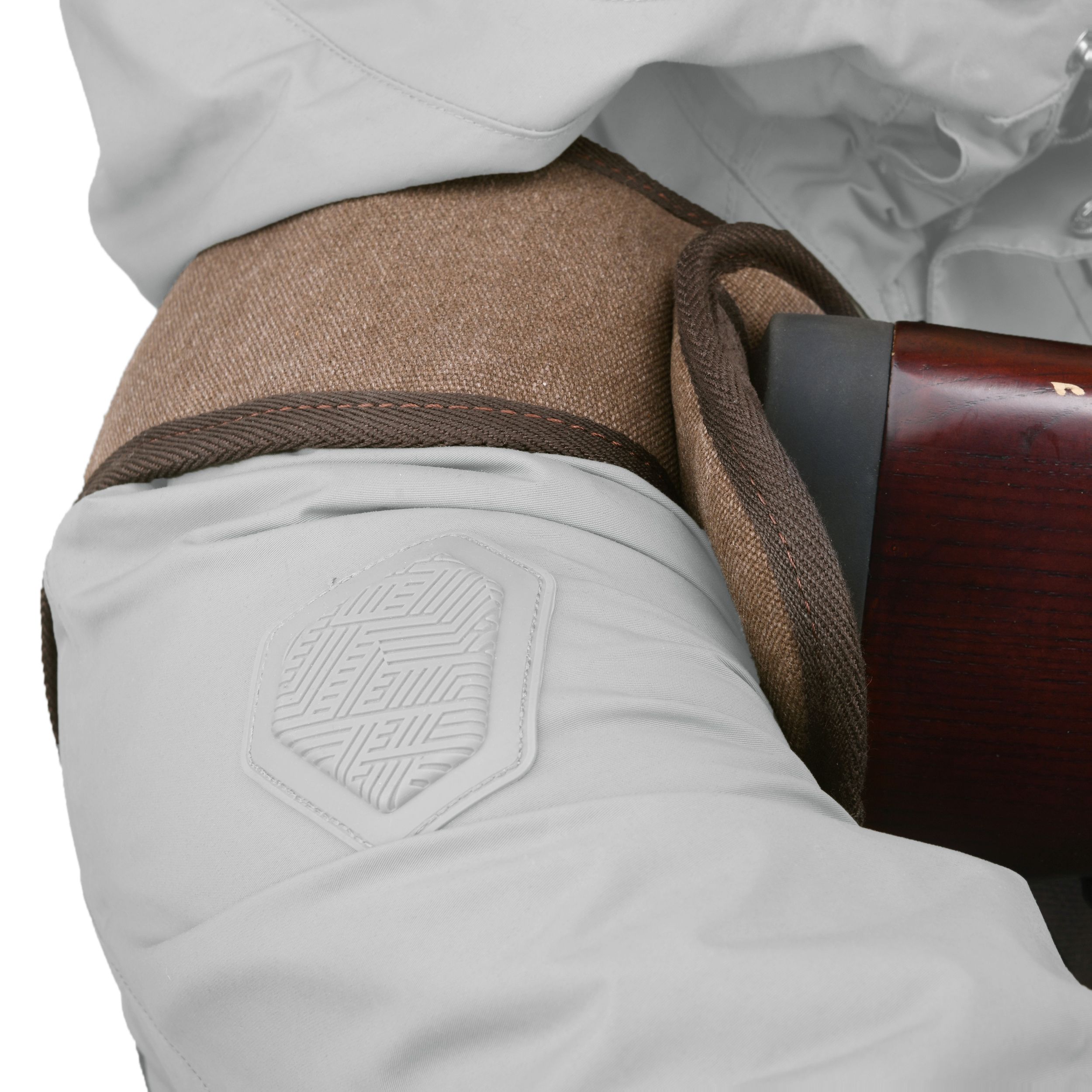 Shooting Recoil Field Shield, Suede Leather Canvas Shoulder Recoil Pad