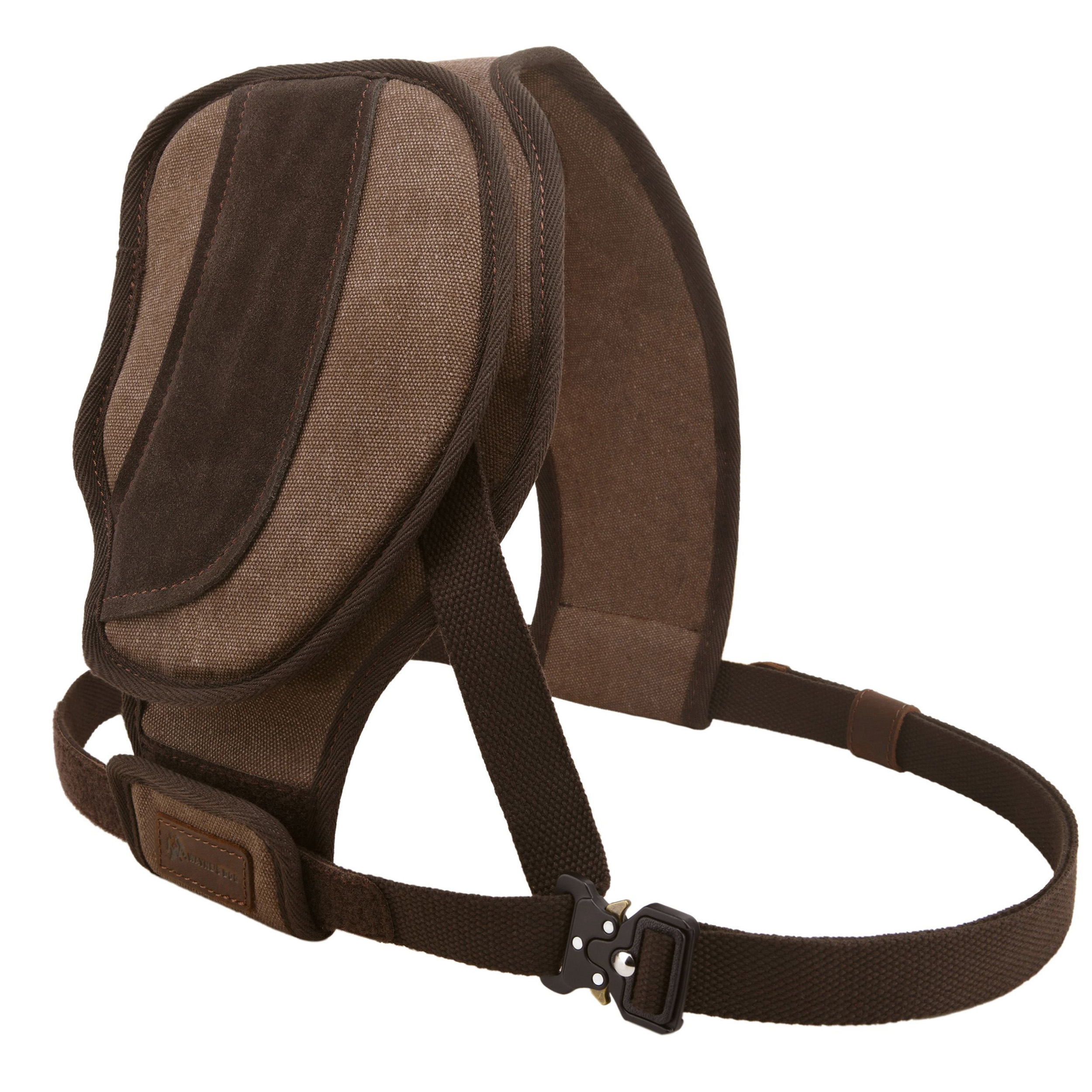 Shooting Recoil Field Shield, Suede Leather Canvas Shoulder Recoil Pad