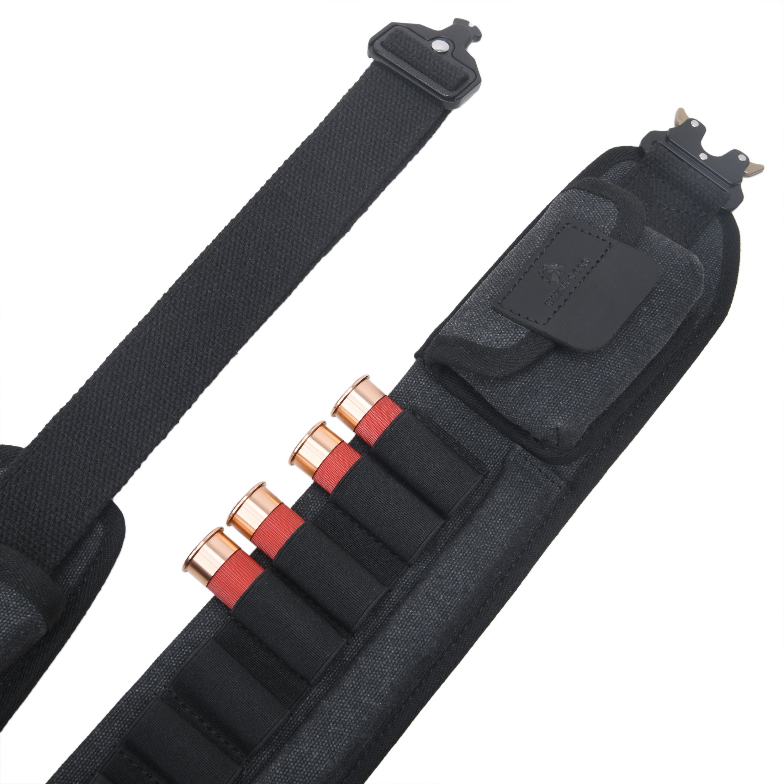 Canvas Shotgun Shell Cartridge Bandolier Belt Holder