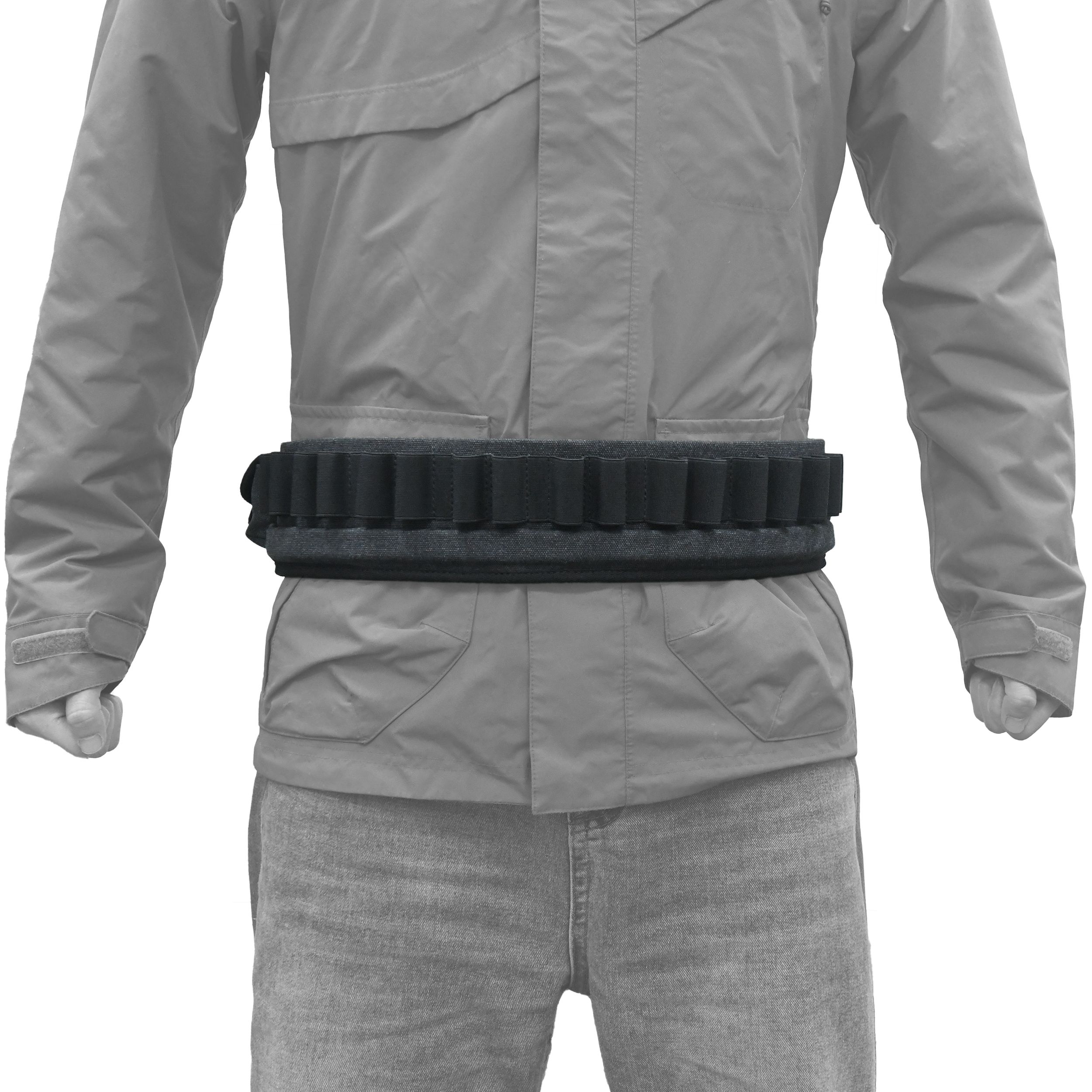 Canvas Shotgun Shell Cartridge Bandolier Belt Holder