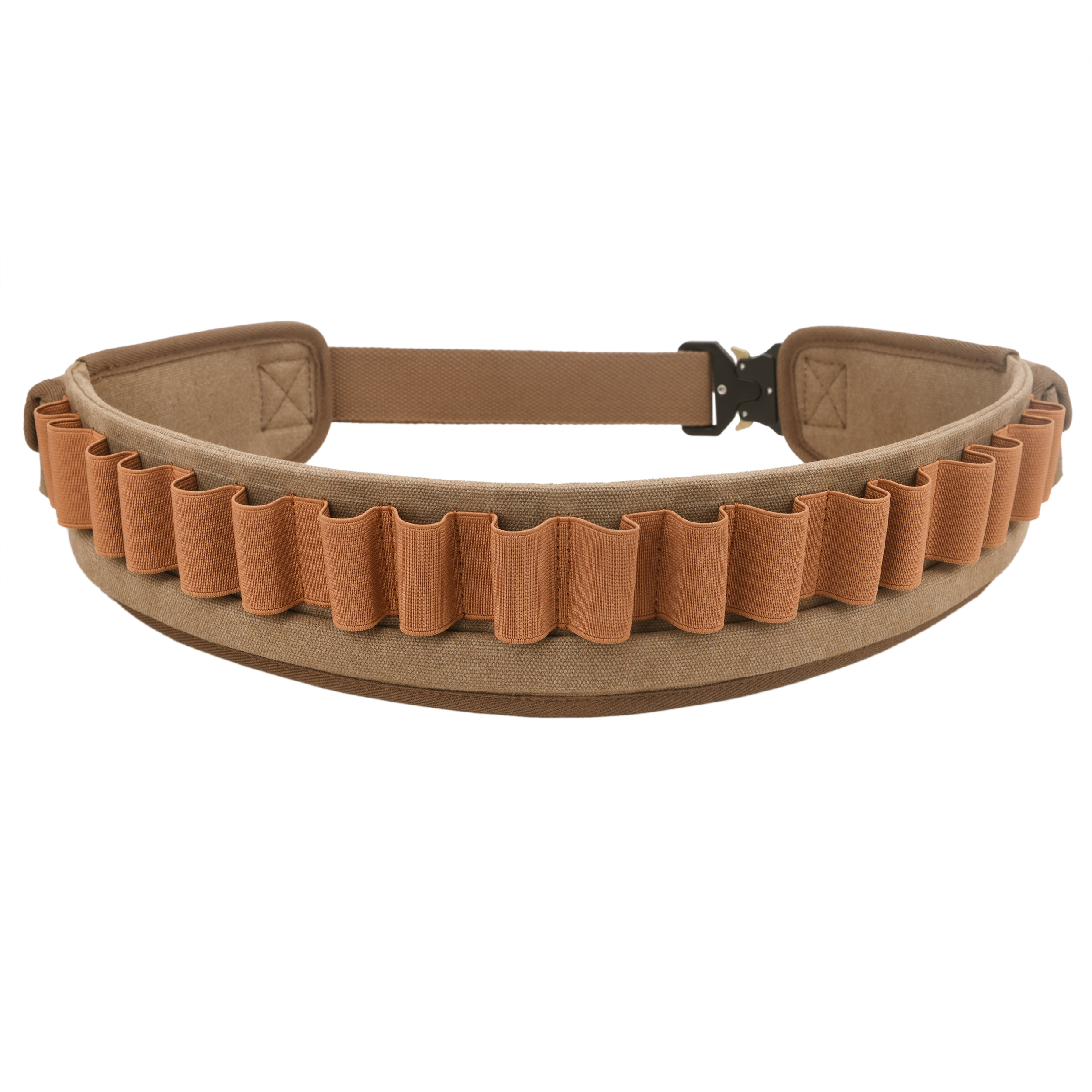 Canvas Shotgun Shell Cartridge Bandolier Belt Holder