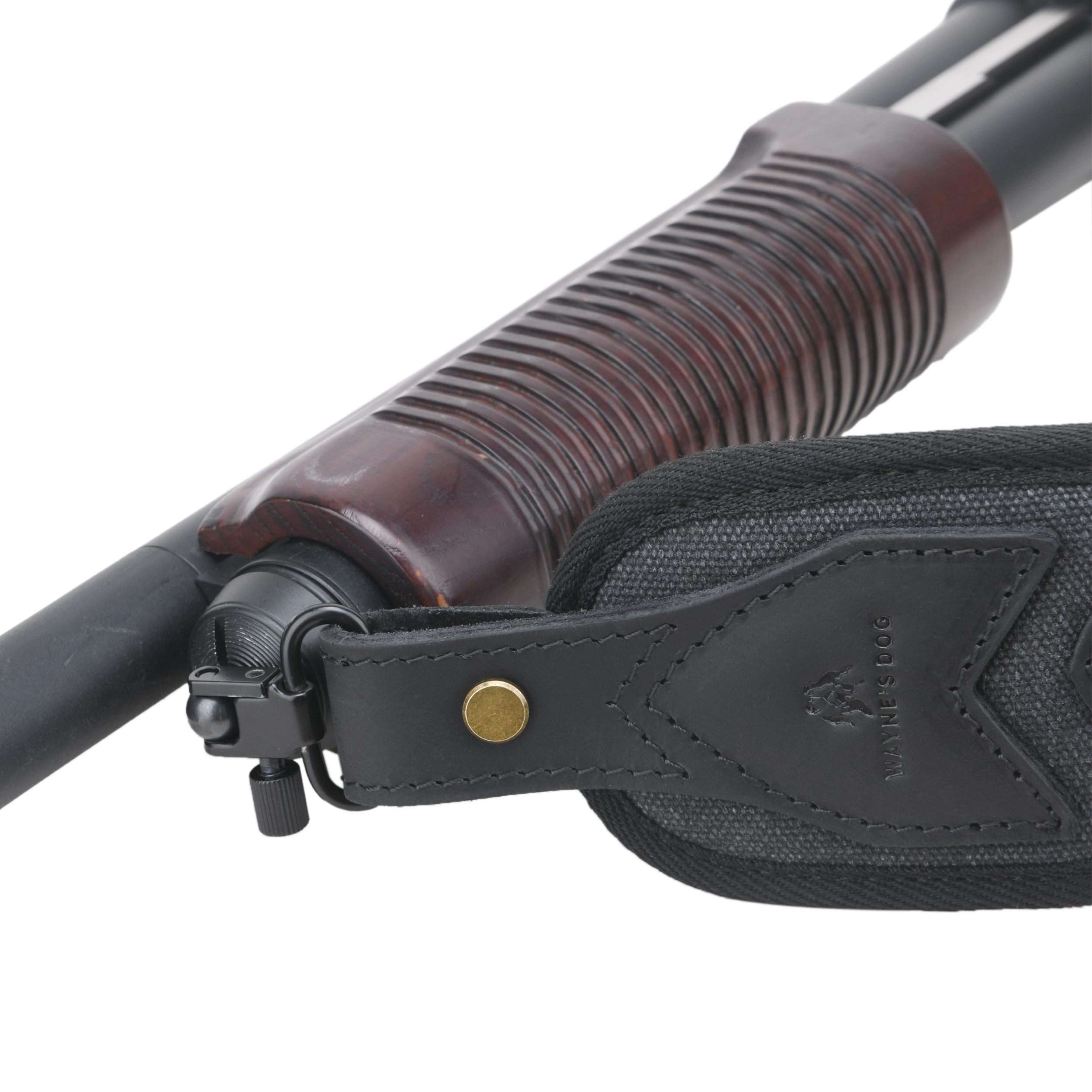 Canvas Leather Rifle Shell Holder Sling for .30-30 .30-06 .45-70 12GA