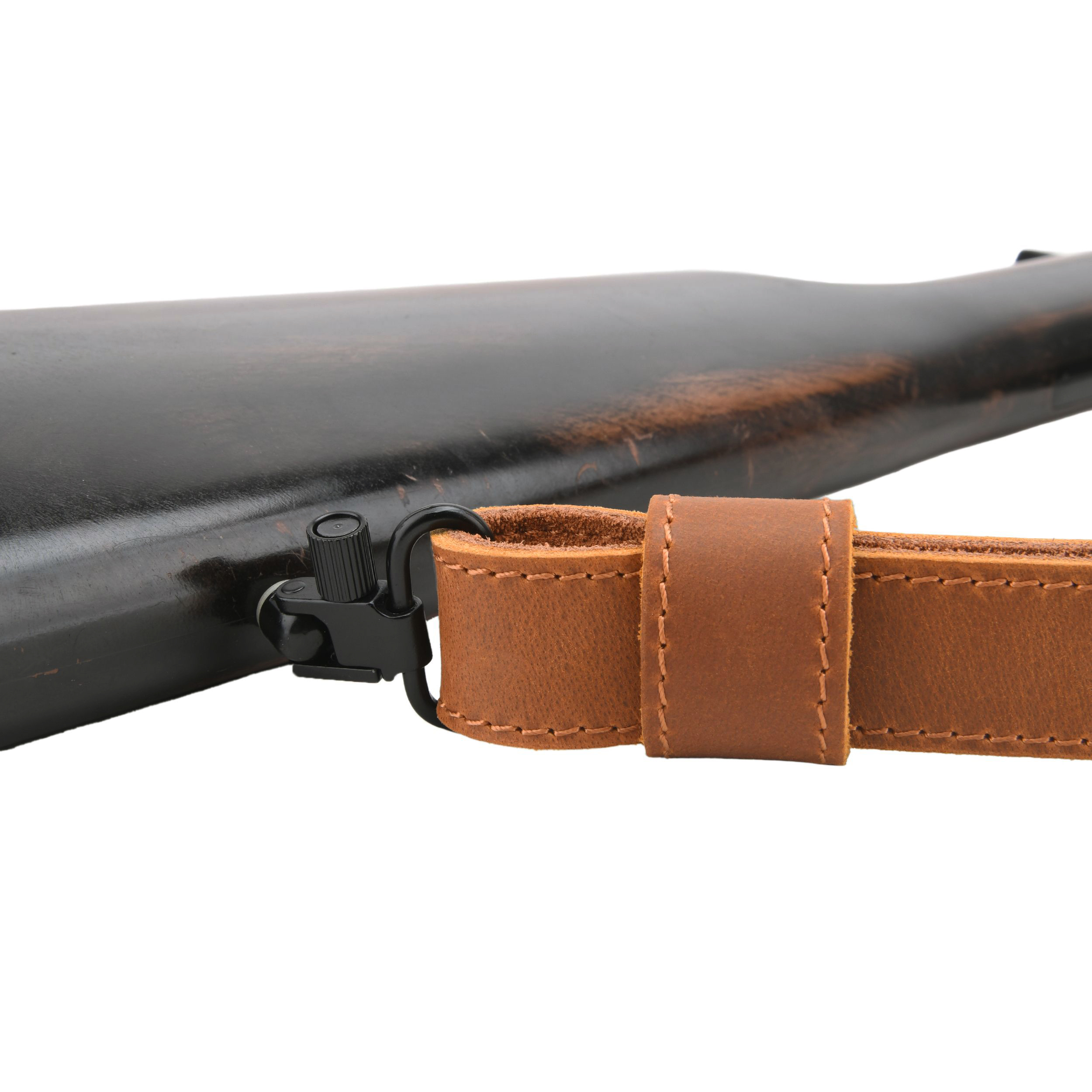 Canvas Leather Rifle Shell Holder Sling for .30-30 .30-06 .45-70 12GA