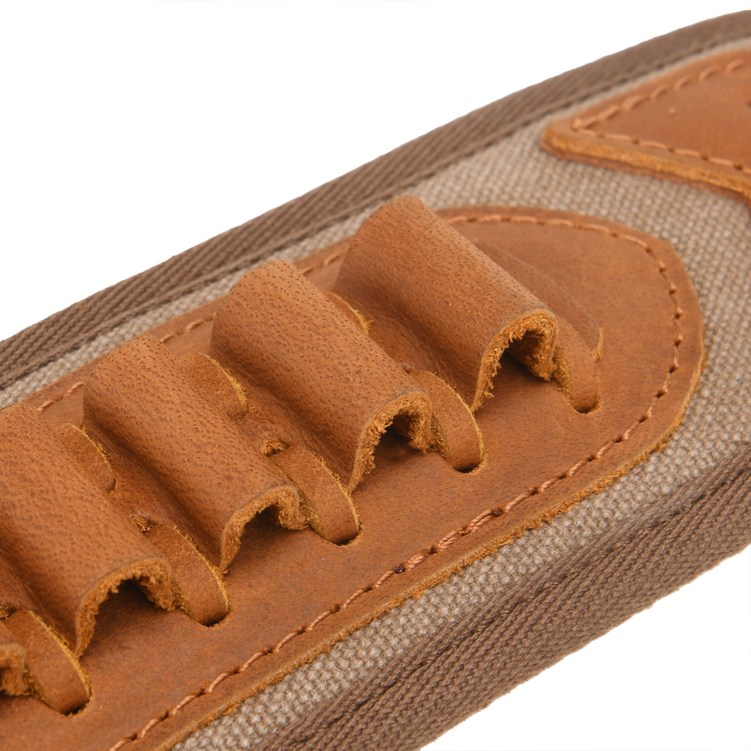 Canvas Leather Rifle Shell Holder Sling for .30-30 .30-06 .45-70 12GA
