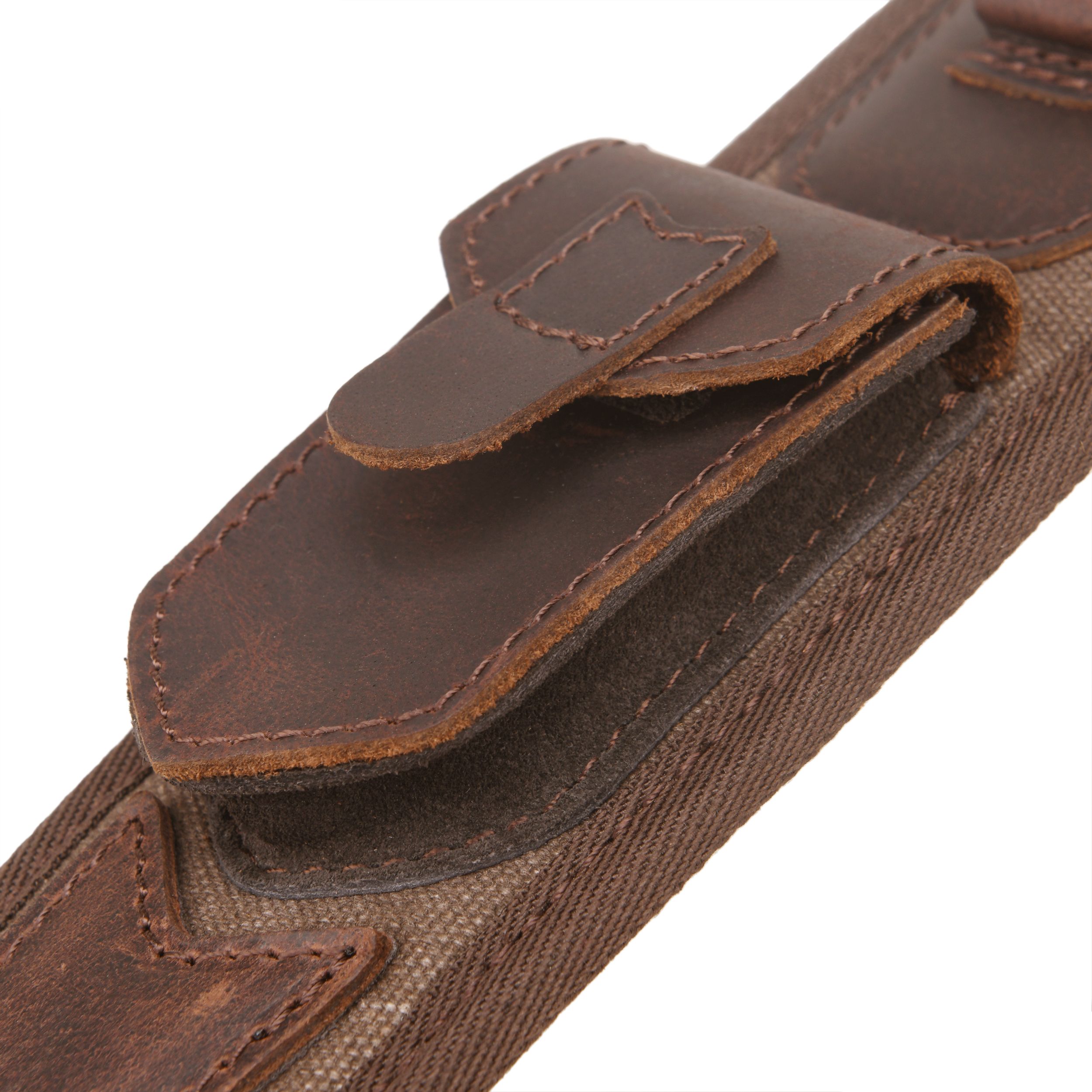 Canvas Leather Rifle Shell Holder Sling for .30-30 .30-06 .45-70 12GA