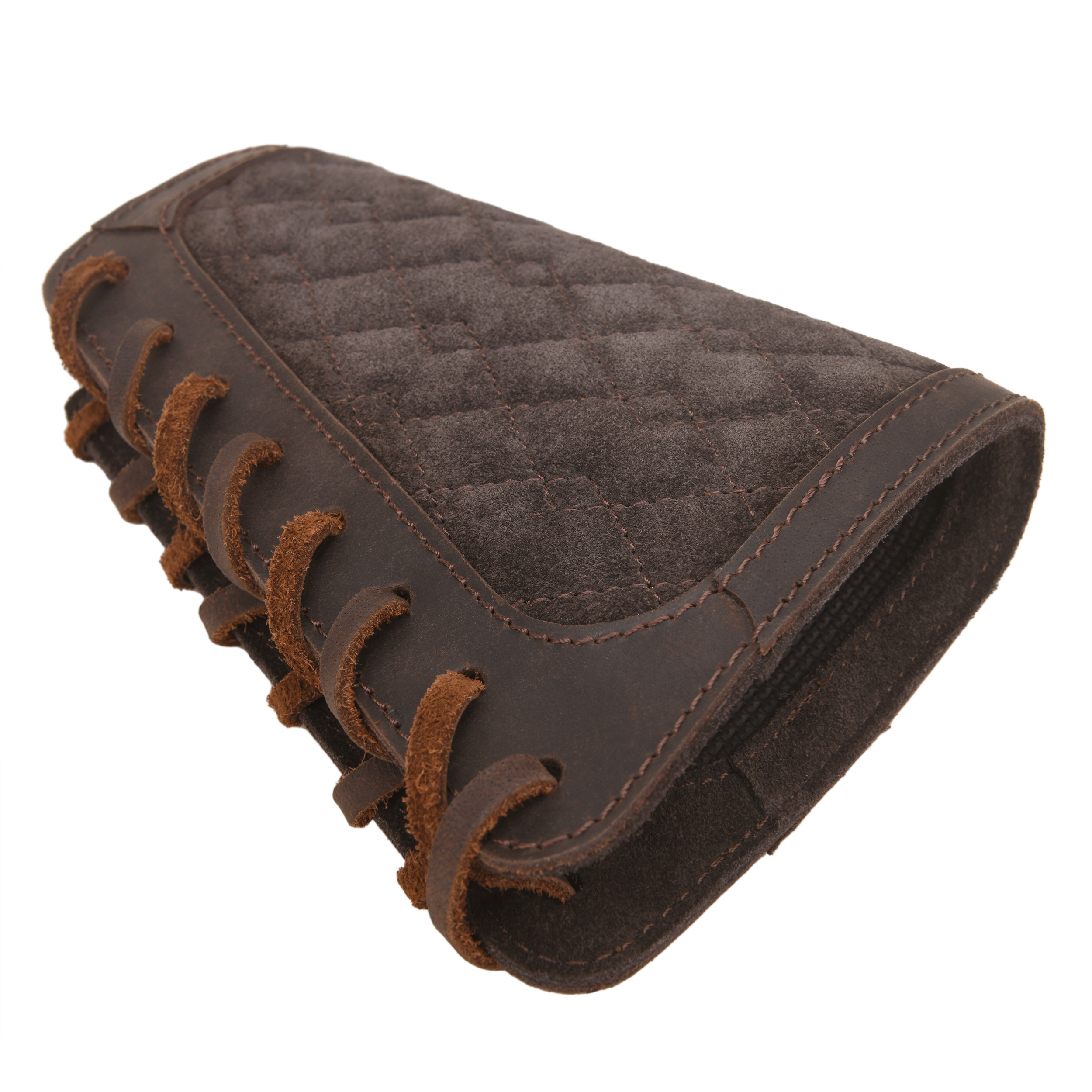 Leather Gun Butt Stock Cover, Cheek Rest Pad for Long Range Shooting