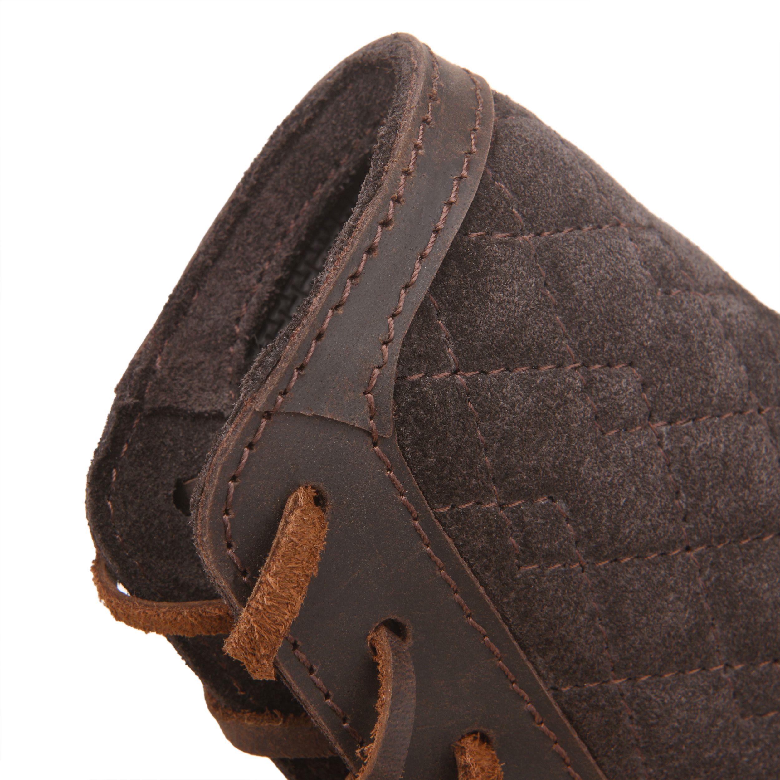 Leather Gun Butt Stock Cover, Cheek Rest Pad for Long Range Shooting