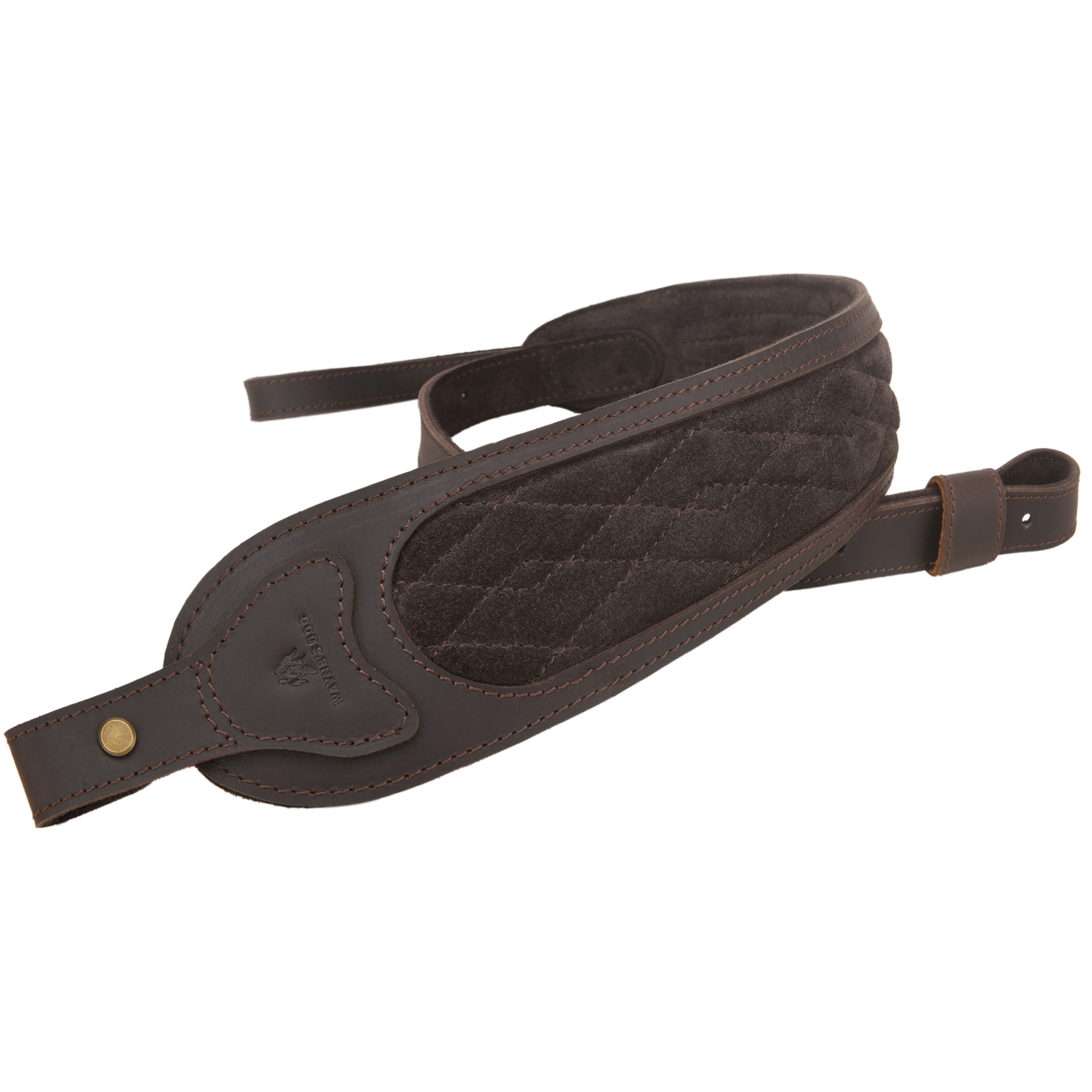 Leather Rifle Sling Hunting Gun Strap for Shotgun with Thumb Loop