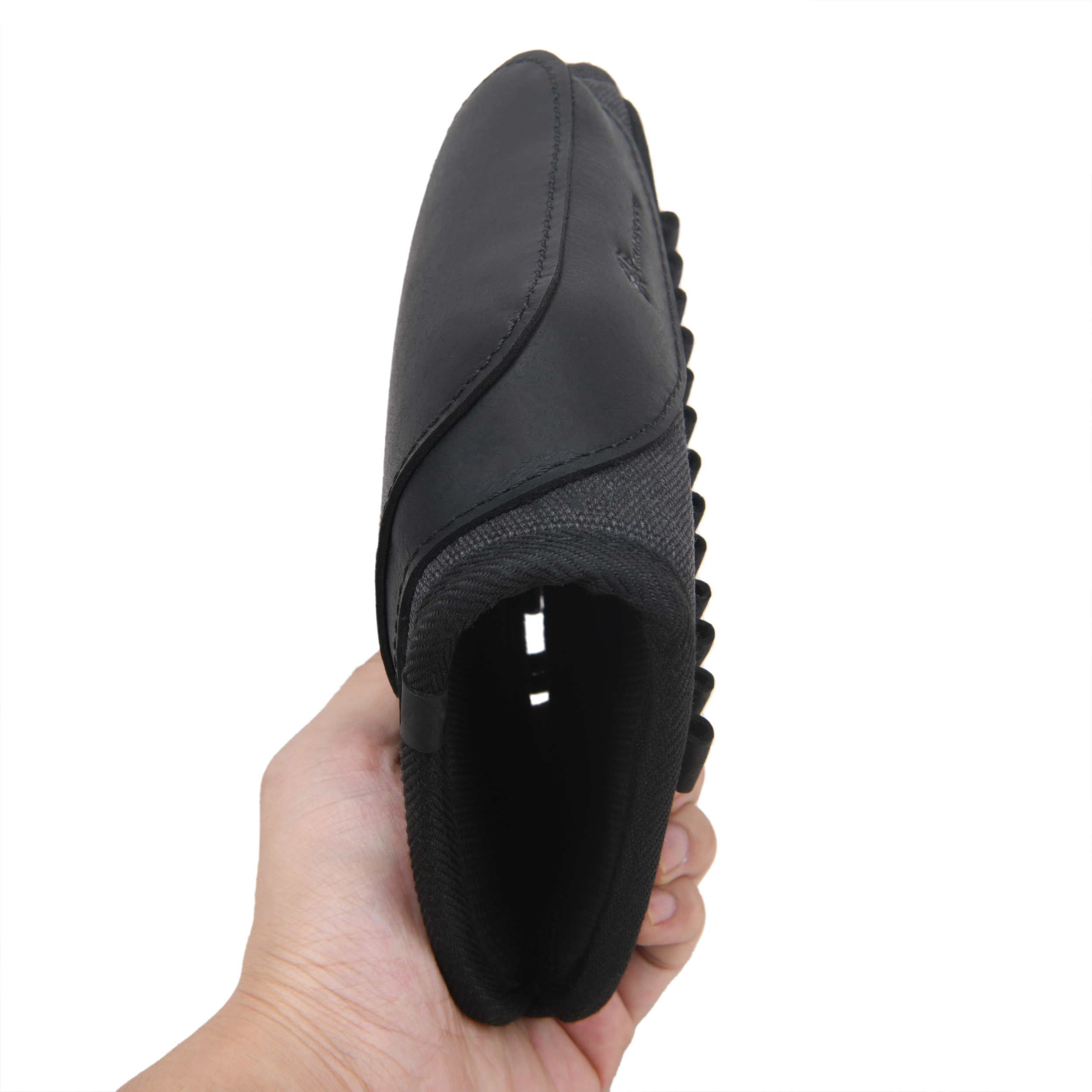 Canvas Leather Rifle Buttstock Cheek Rest Riser Shell Holder