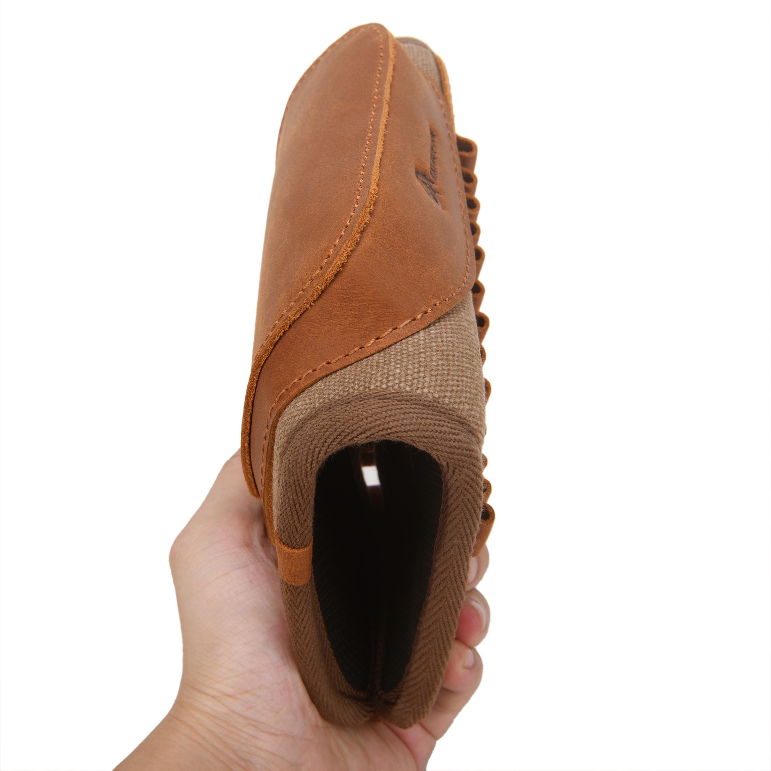 Canvas Leather Rifle Buttstock Cheek Rest Riser Shell Holder