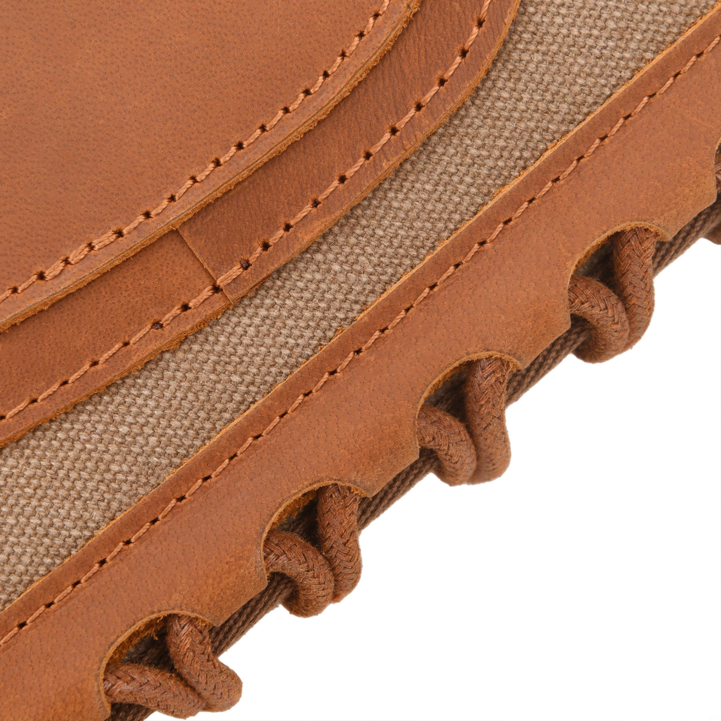 Canvas Leather Rifle Buttstock Cheek Rest Riser Shell Holder