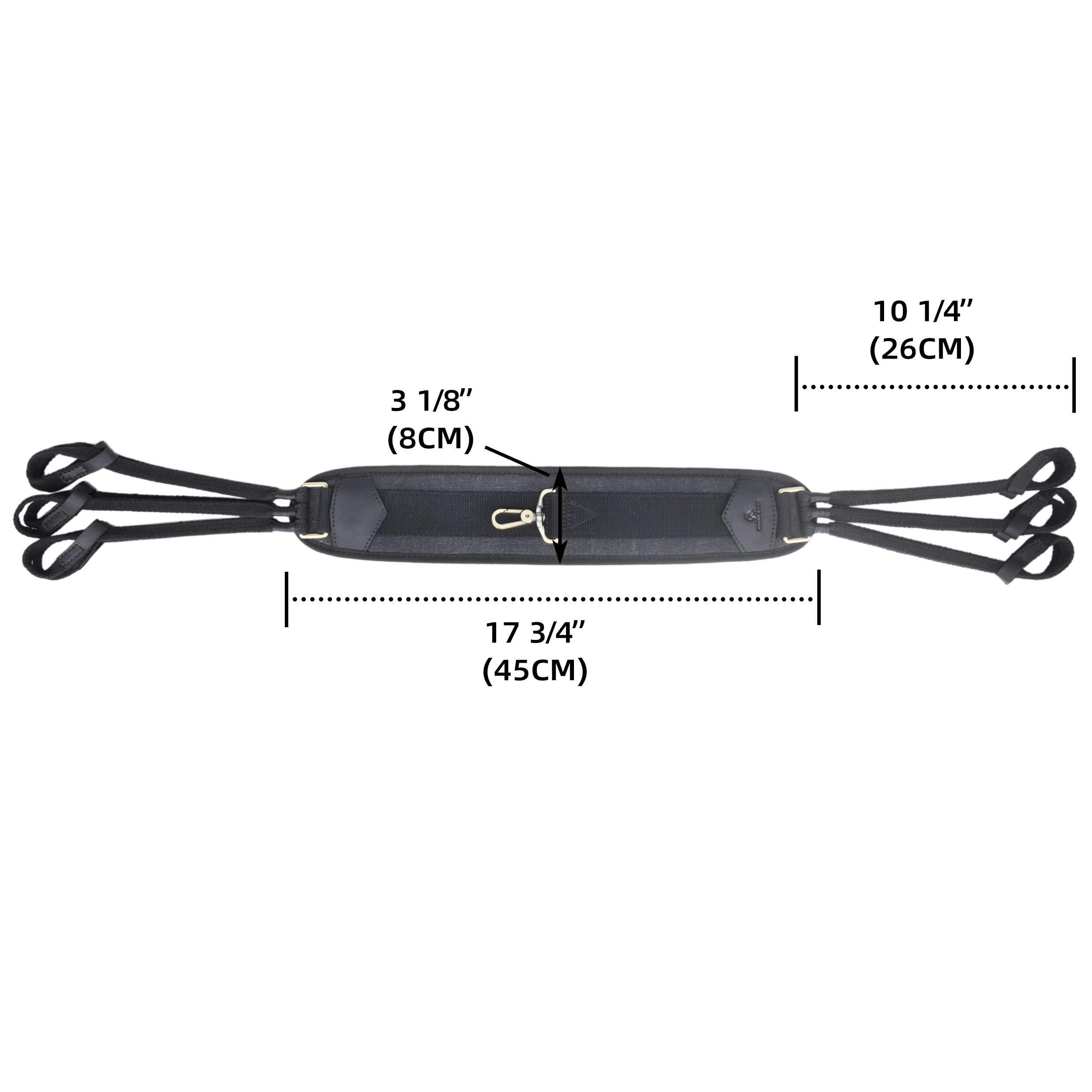 Canvas Duck Game Carrier - 12 Drops, Slip Noose - Bird Tote, Waterfowl & Goose Hanger, Duck Carrier Lanyard