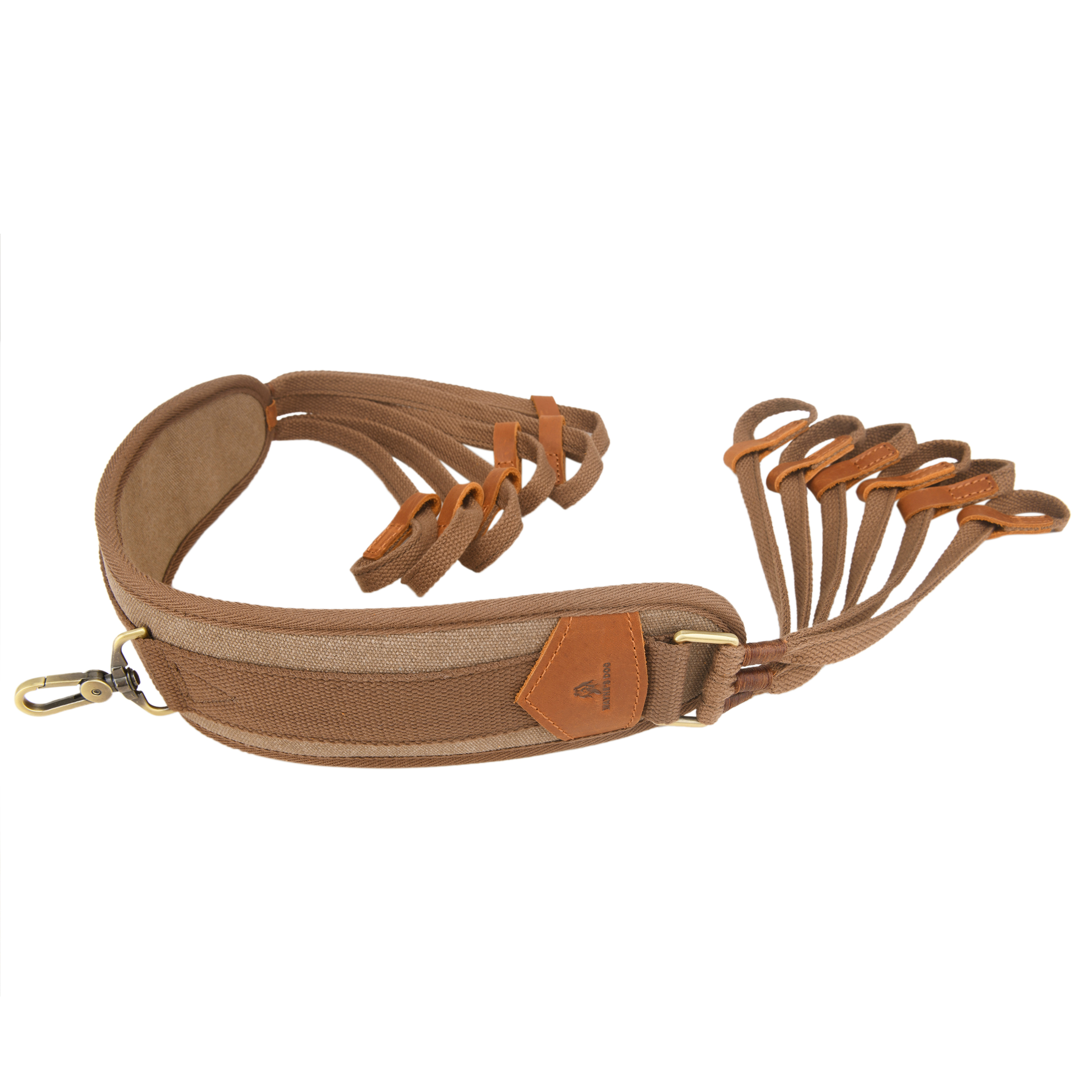 Canvas Duck Game Carrier - 12 Drops, Slip Noose - Bird Tote, Waterfowl & Goose Hanger, Duck Carrier Lanyard