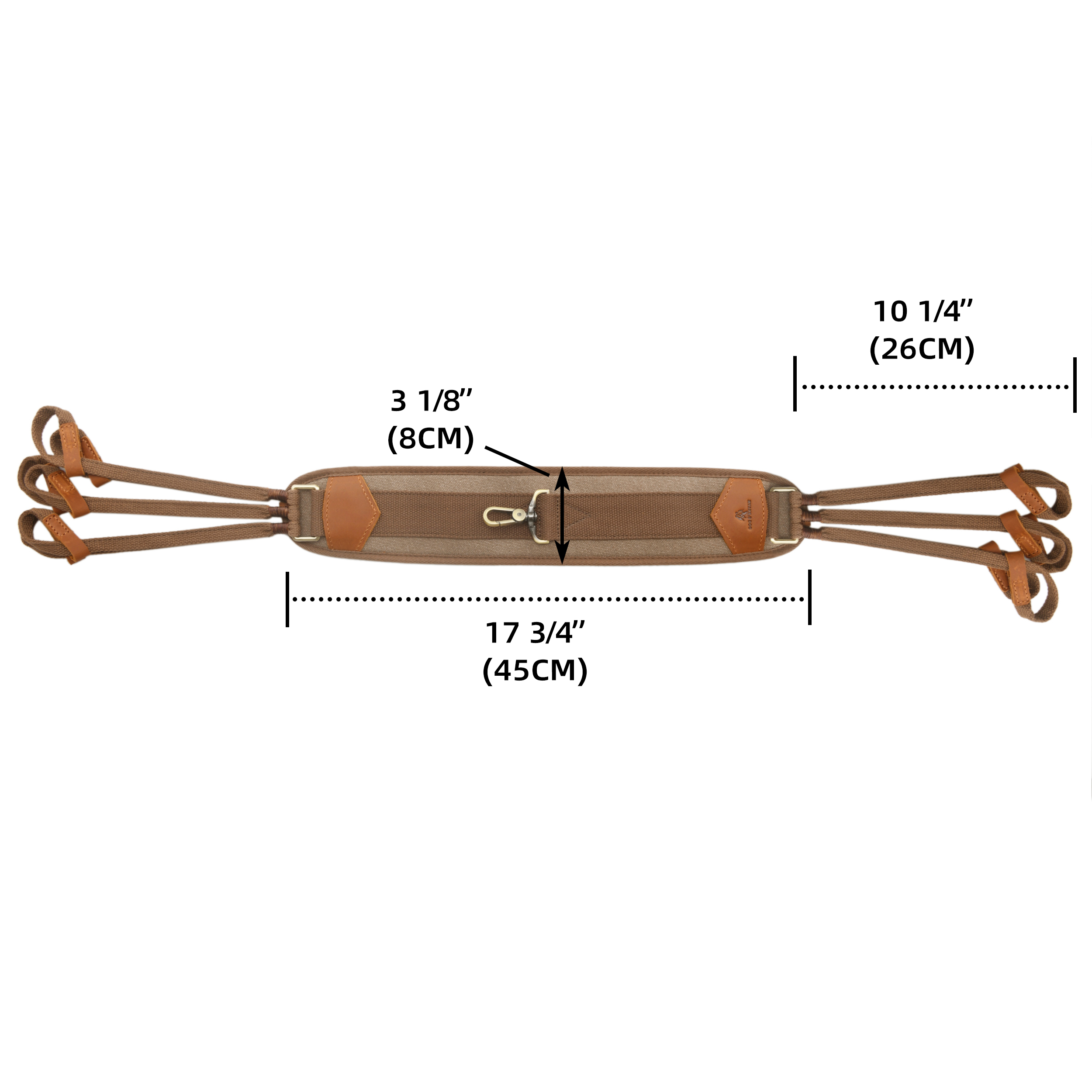 Canvas Duck Game Carrier - 12 Drops, Slip Noose - Bird Tote, Waterfowl & Goose Hanger, Duck Carrier Lanyard