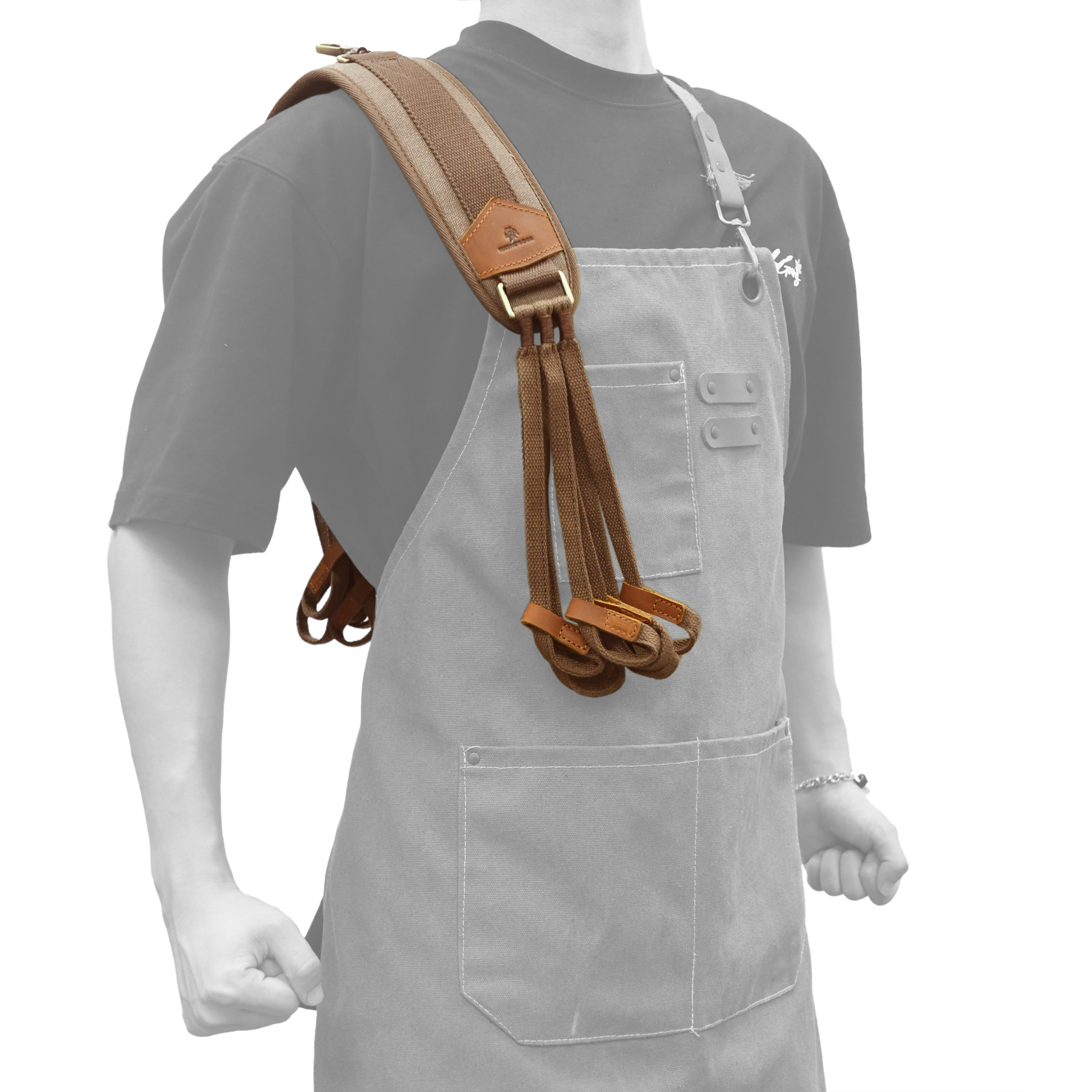 Canvas Duck Game Carrier - 12 Drops, Slip Noose - Bird Tote, Waterfowl & Goose Hanger, Duck Carrier Lanyard