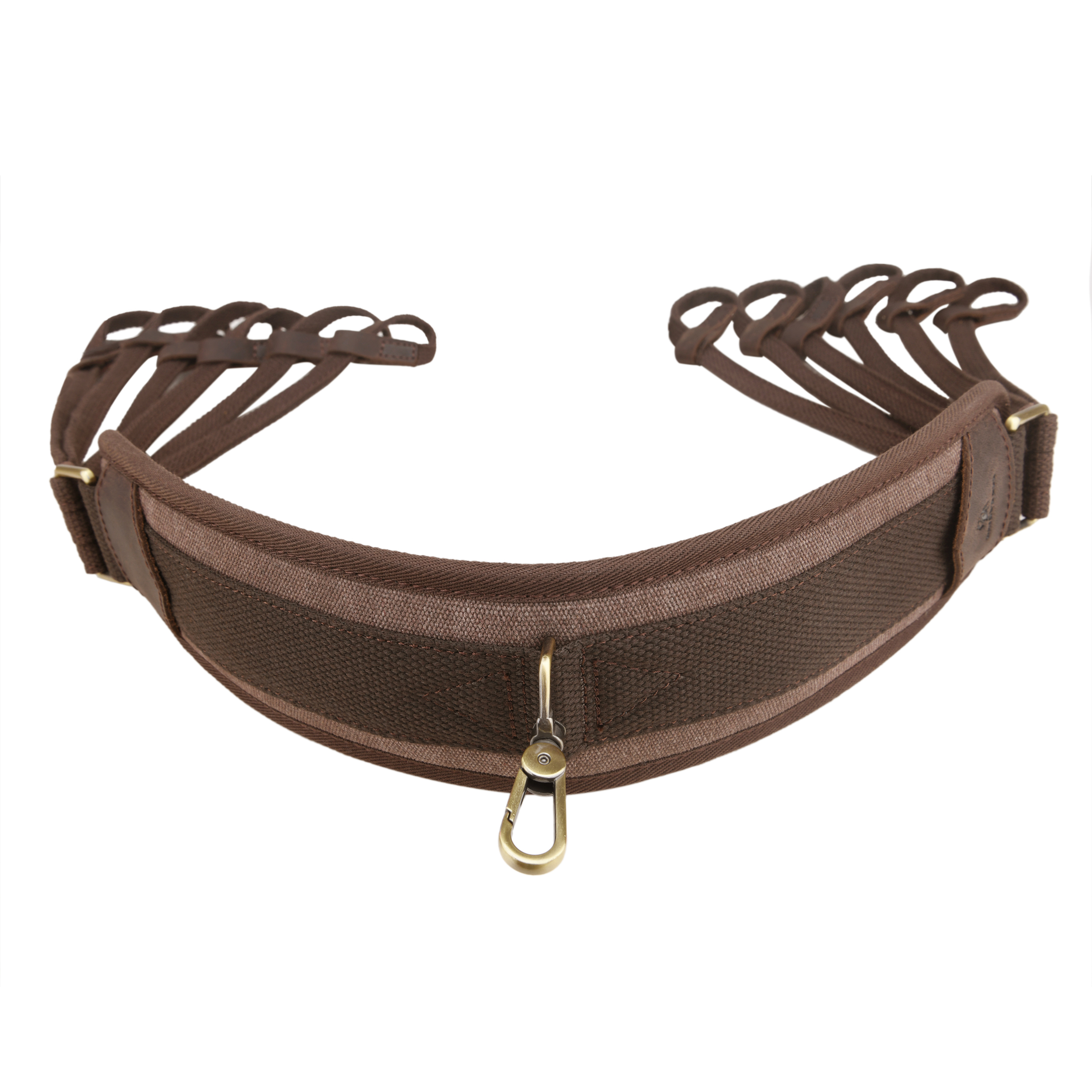 Canvas Duck Game Carrier - 12 Drops, Slip Noose - Bird Tote, Waterfowl & Goose Hanger, Duck Carrier Lanyard