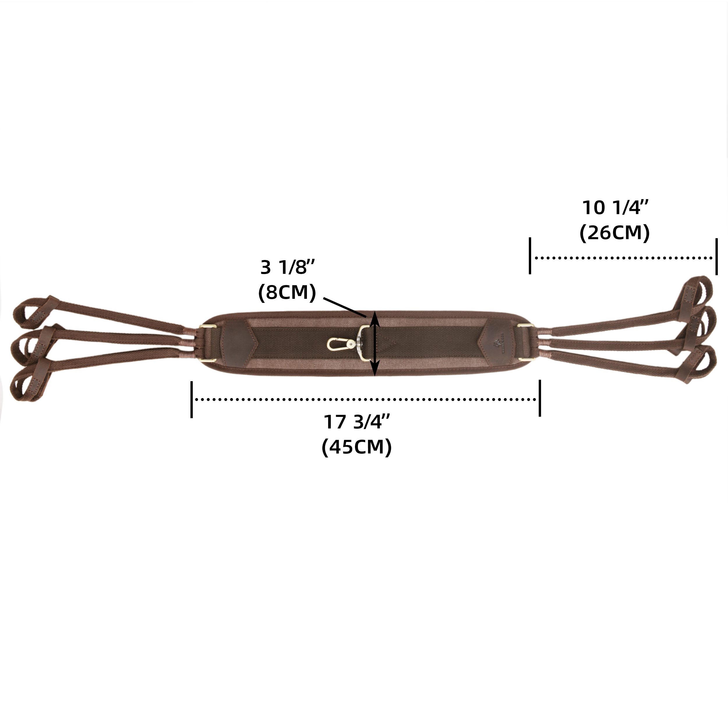 Canvas Duck Game Carrier - 12 Drops, Slip Noose - Bird Tote, Waterfowl & Goose Hanger, Duck Carrier Lanyard