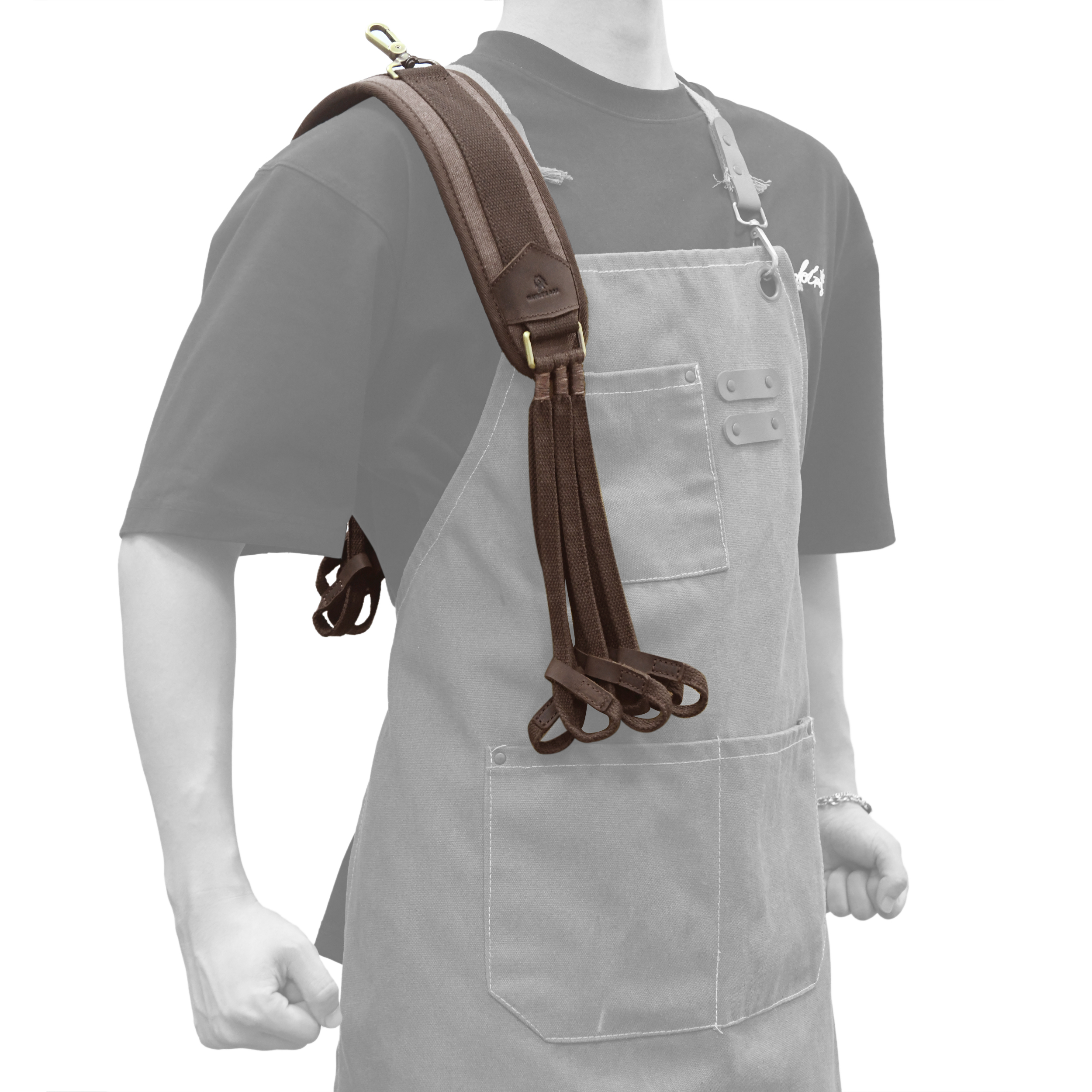 Canvas Duck Game Carrier - 12 Drops, Slip Noose - Bird Tote, Waterfowl & Goose Hanger, Duck Carrier Lanyard