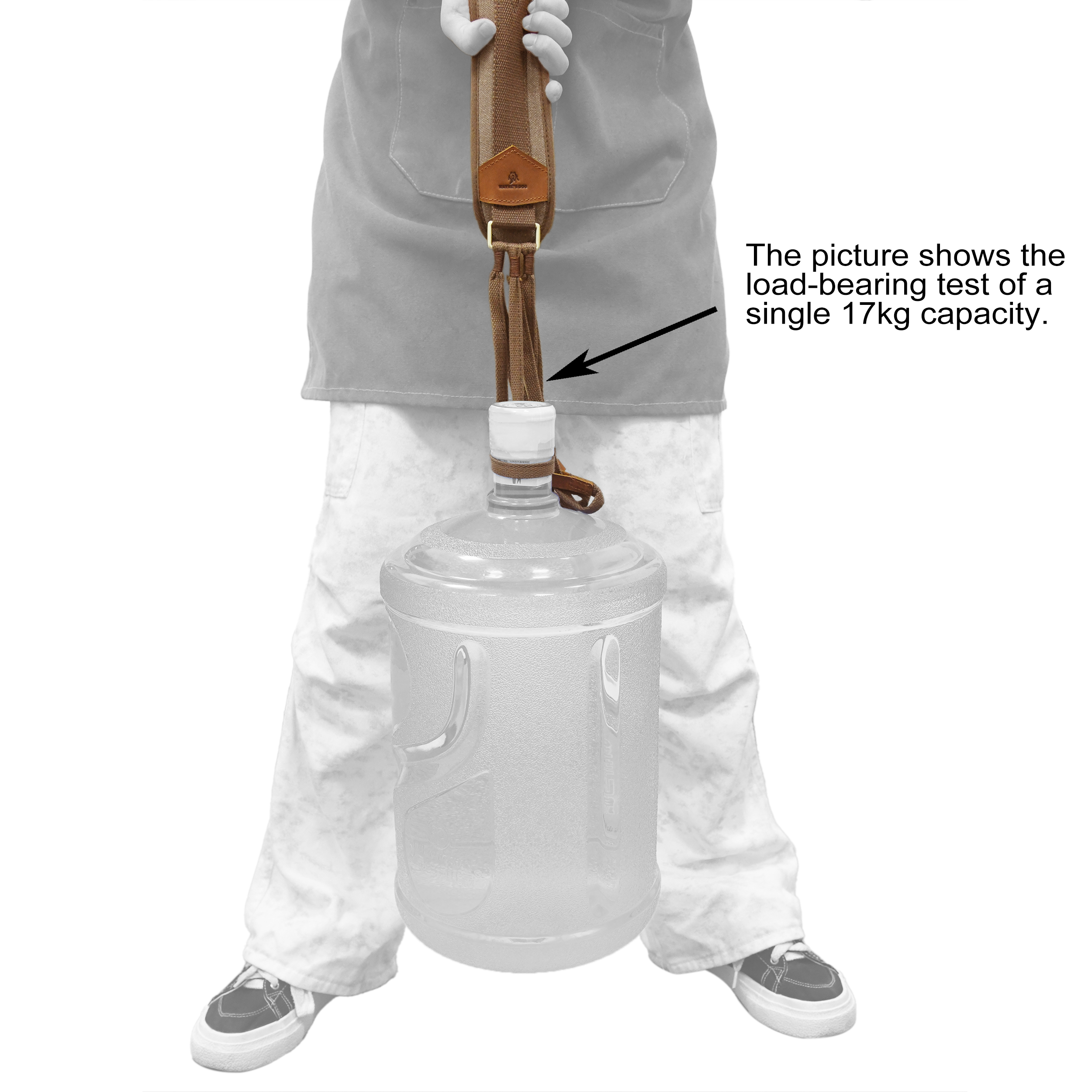 Canvas Duck Game Carrier - 12 Drops, Slip Noose - Bird Tote, Waterfowl & Goose Hanger, Duck Carrier Lanyard