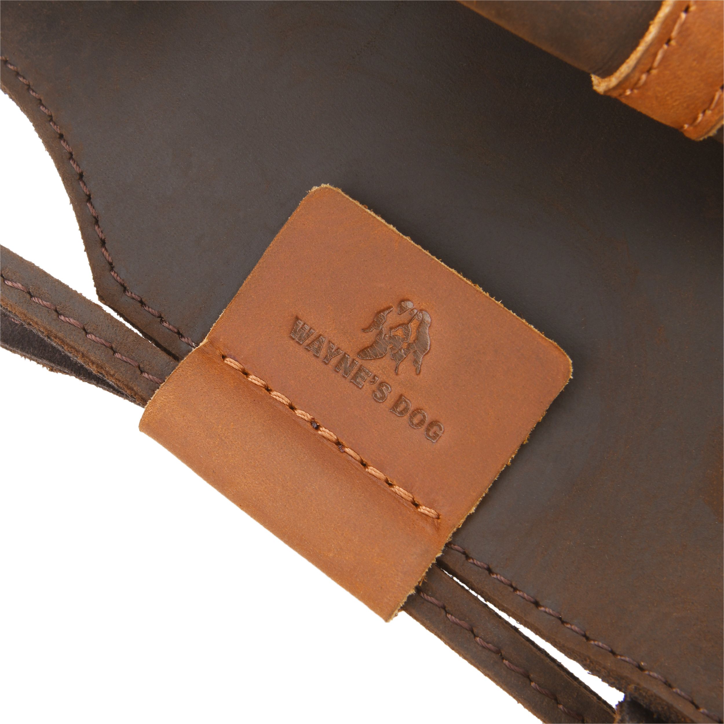 Leather Western Gun Holster, Cowboy Holsters for Revolvers Fit 4" to a 6" Barrel