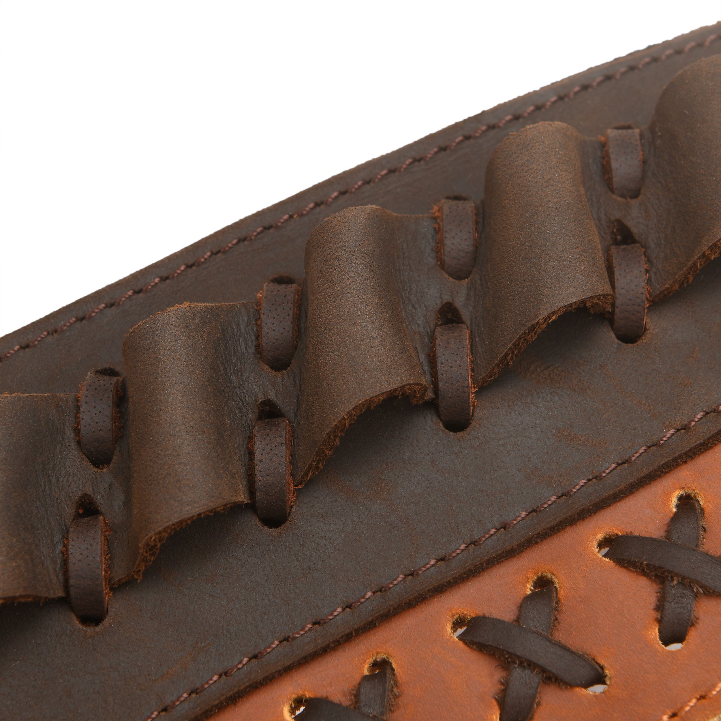 Western Belt Holster and Dual Hand Leather Revolver Set fit .45-70/.40/.44 Colt