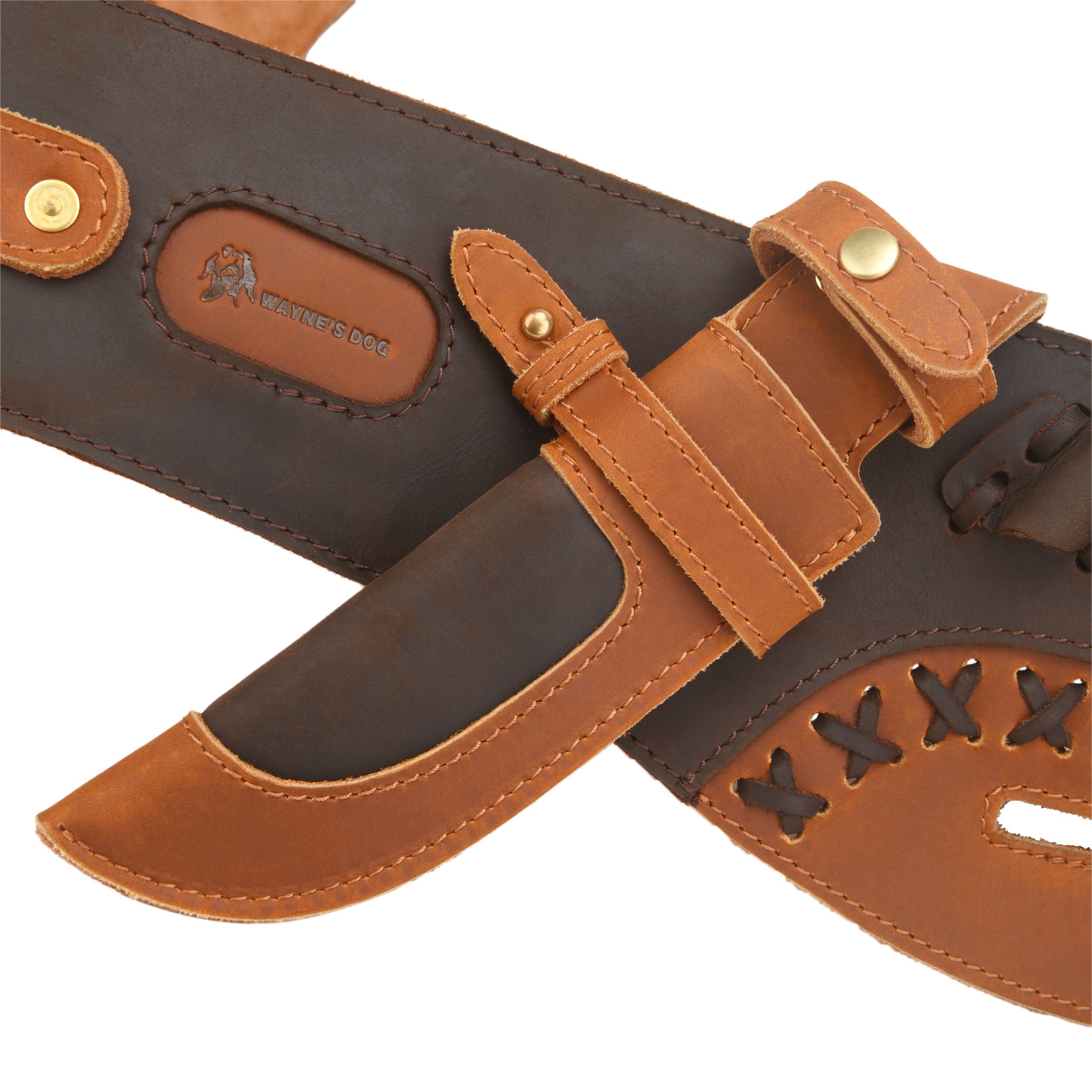 Western Belt Holster and Dual Hand Leather Revolver Set fit .45-70/.40/.44 Colt