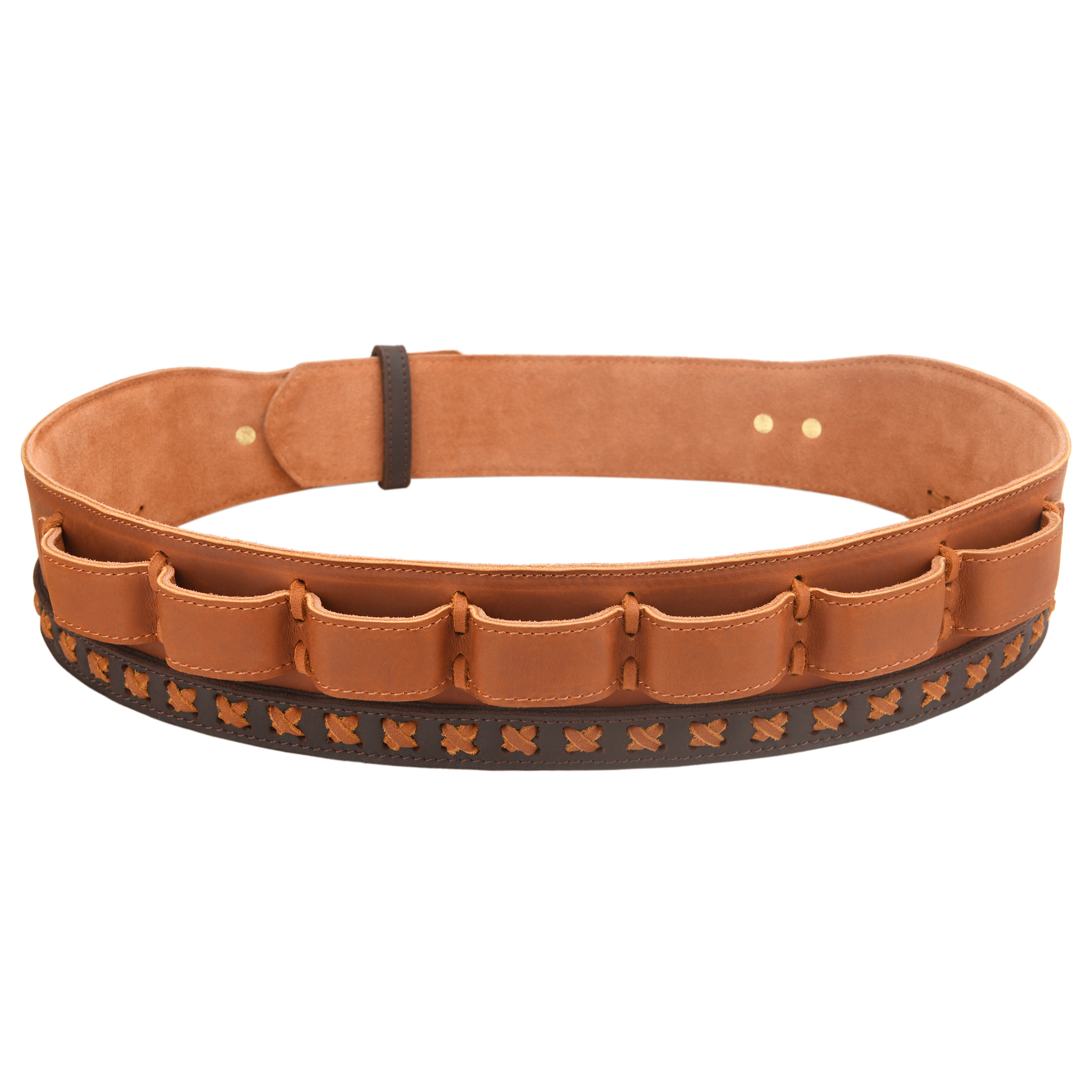 Shotgun 12GA & 16GA Leather Cartridges Ammo Holster Revolver Carry Belt