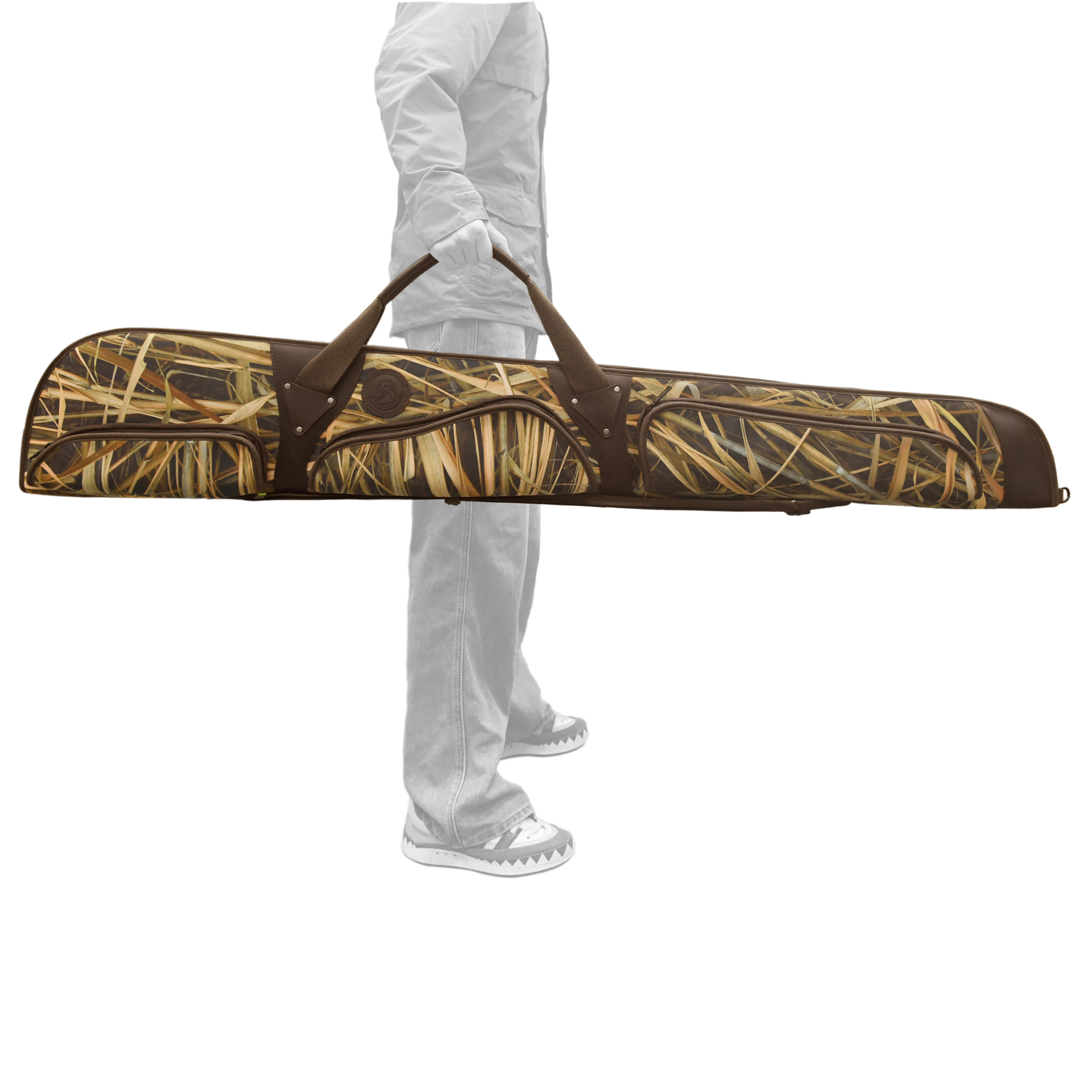 44" / 56" Soft Gun Case for Scoped Rifle & Shotgun, Camouflage Gun Storage Bag for Bolt-Action Rifles, Break-Action Shotguns