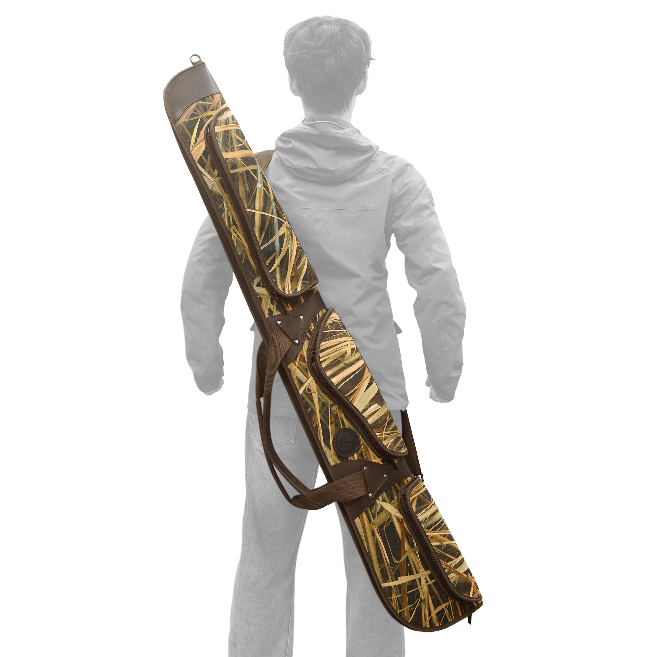 44" / 56" Soft Gun Case for Scoped Rifle & Shotgun, Camouflage Gun Storage Bag for Bolt-Action Rifles, Break-Action Shotguns